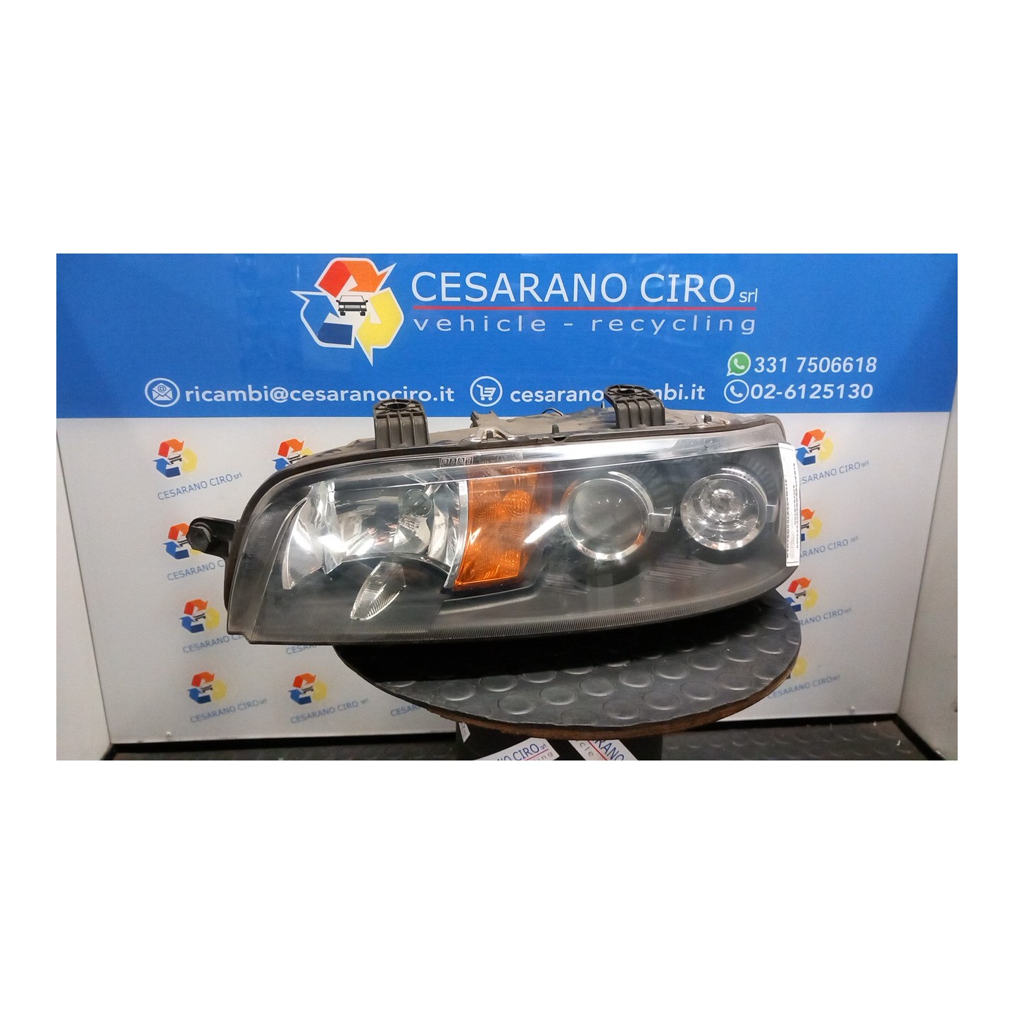 PROIETTORE SX. 031 FIAT PUNTO (1N/1P) (07/99-12/05) 188A4000 51712396
