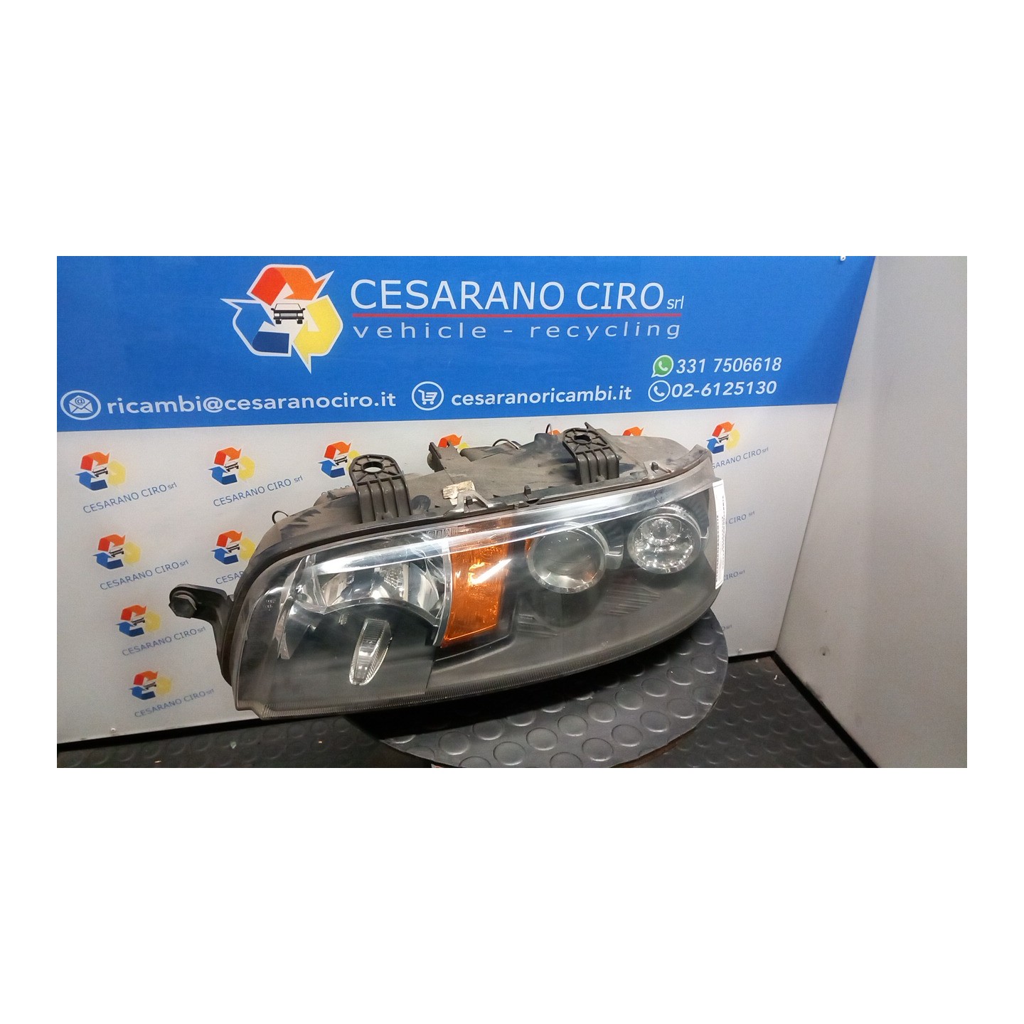 PROIETTORE SX. 031 FIAT PUNTO (1N/1P) (07/99-12/05) 188A4000 51712396