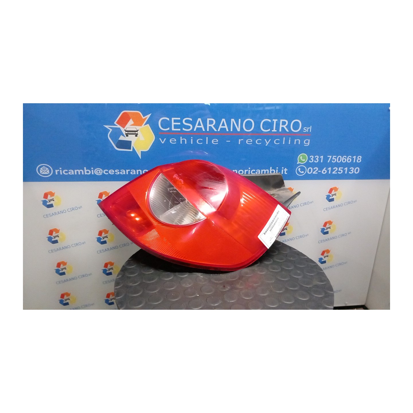FANALE POST. DX. 033 RENAULT CLIO 3A SERIE (07/05-05/09) K4JG7 8200459960