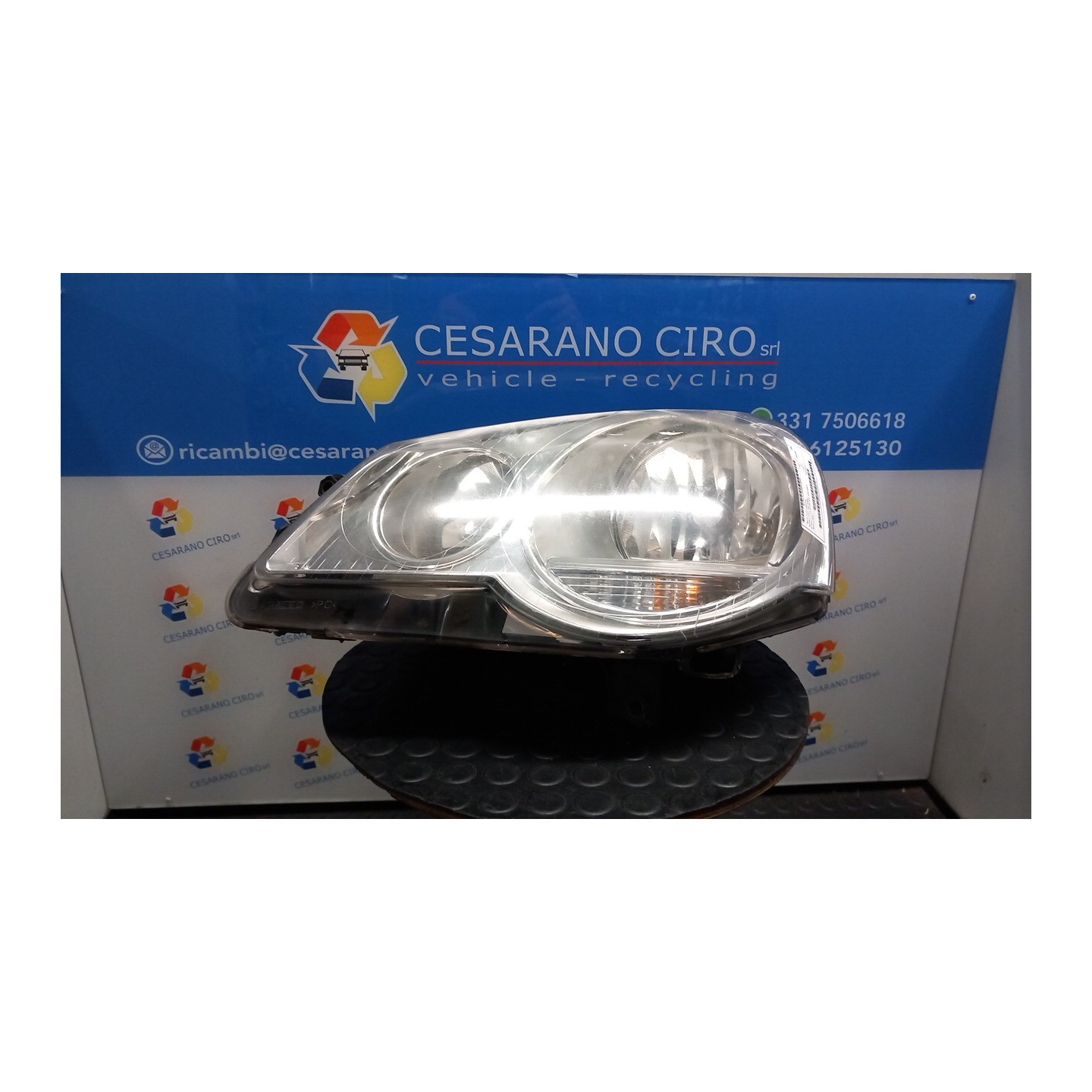 PROIETTORE VALEO SX. 037 VOLKSWAGEN POLO (9N) (04/05-) BZG 6Q1941007AT