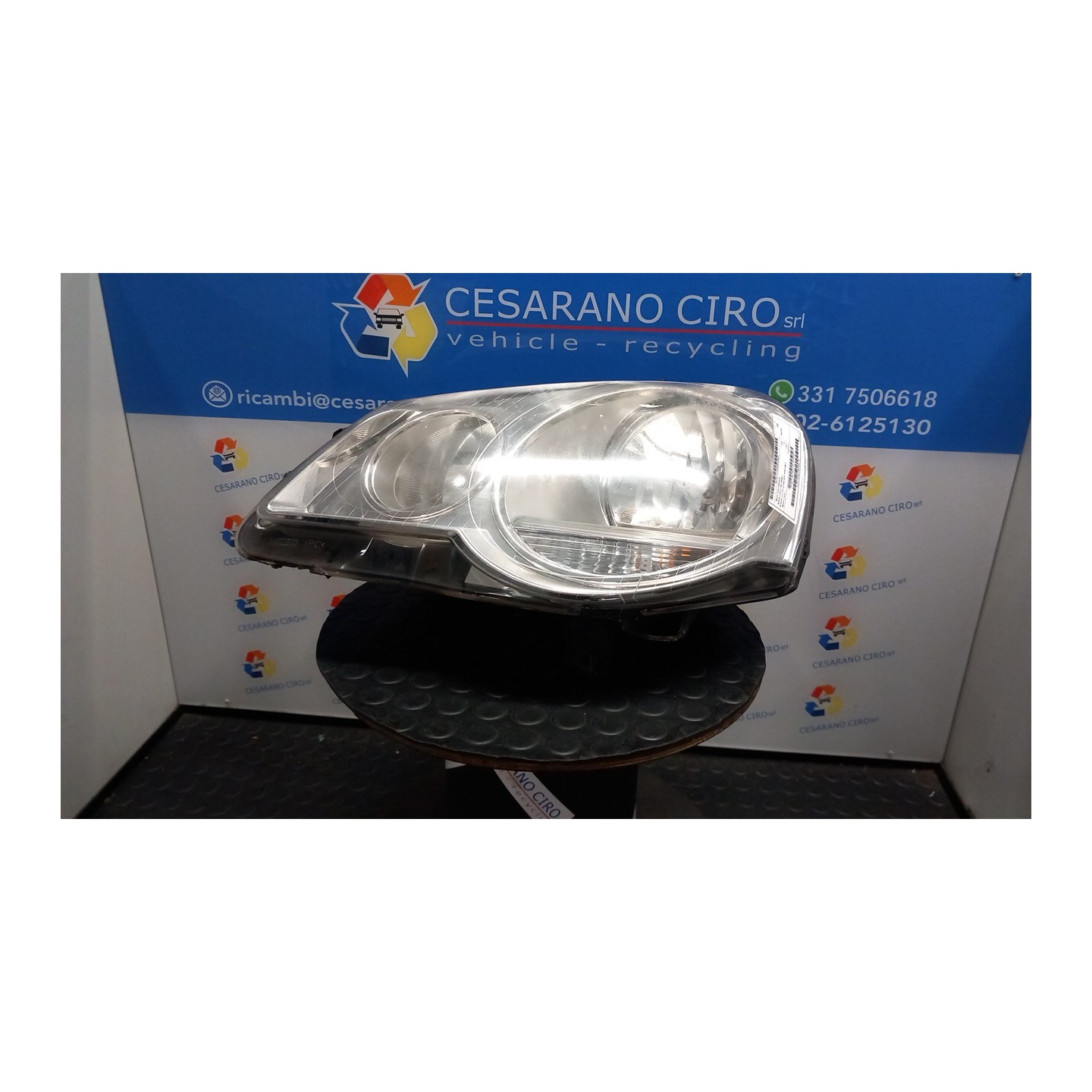 PROIETTORE VALEO SX. 037 VOLKSWAGEN POLO (9N) (04/05-) BZG 6Q1941007AT