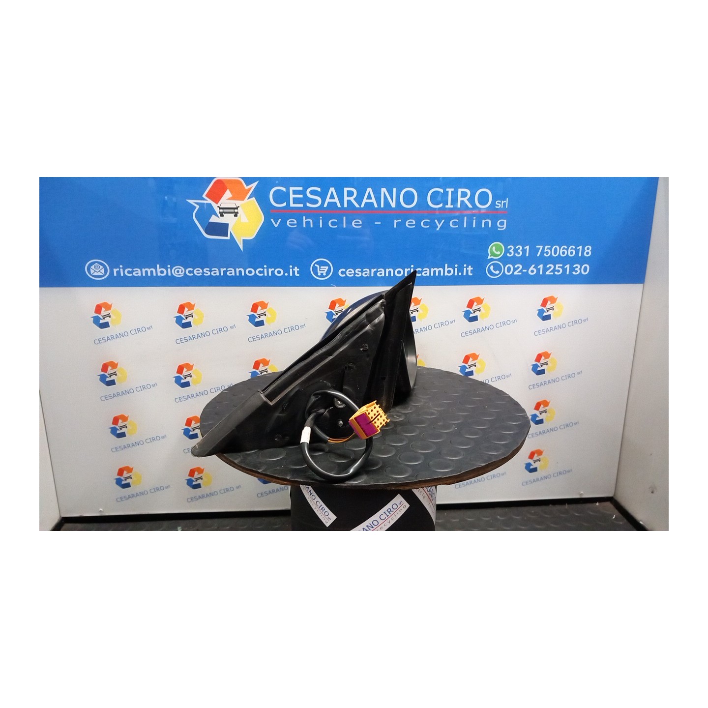 RETROVISORE EST. REGOLAZ. ELETTR. ORIENTABILE DX. 039 SEAT IBIZA (6L) (12/01-08/09) BXW 6L1857508AB9B9