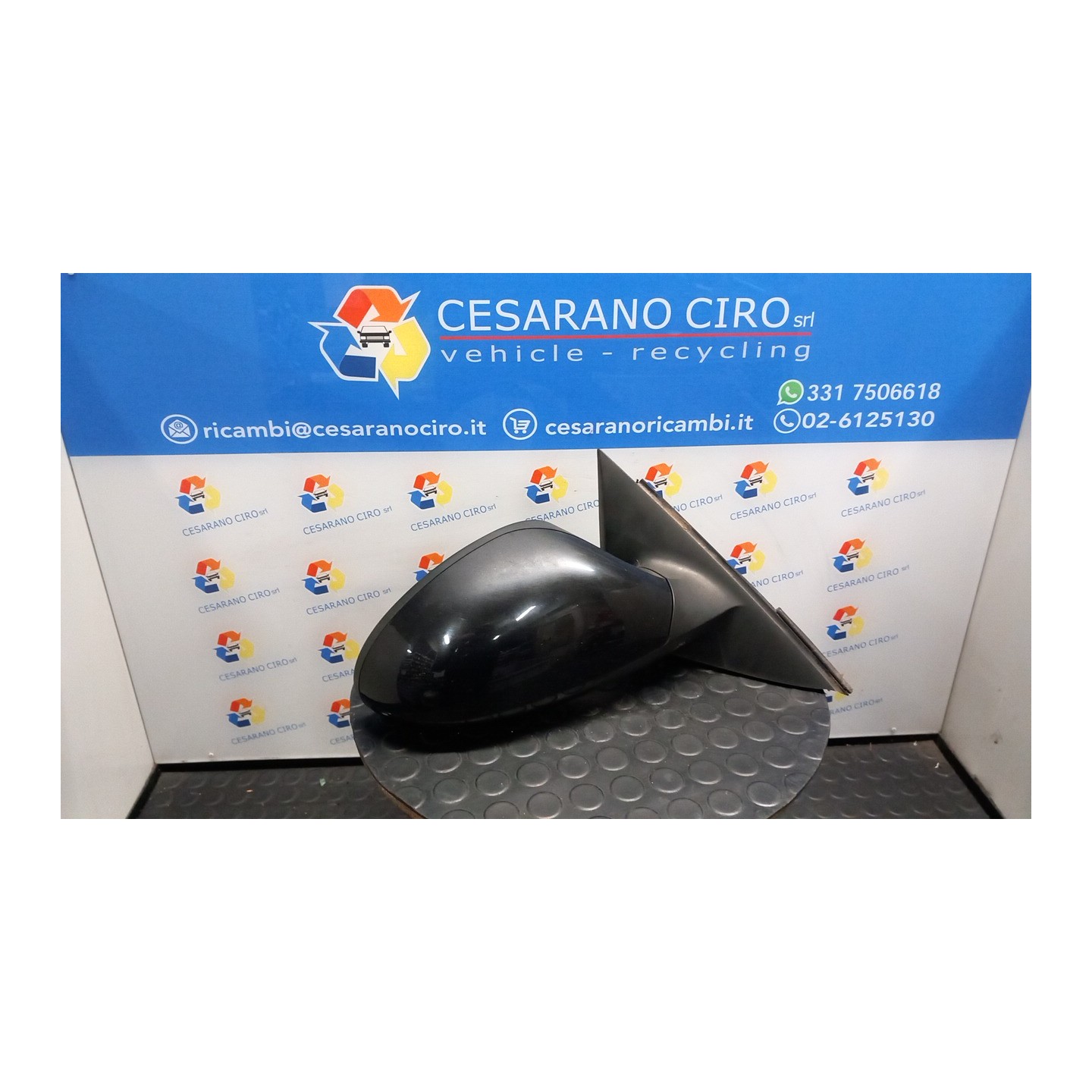 RETROVISORE EST. REGOLAZ. ELETTR. ORIENTABILE DX. 039 SEAT IBIZA (6L) (12/01-08/09) BXW 6L1857508AB9B9