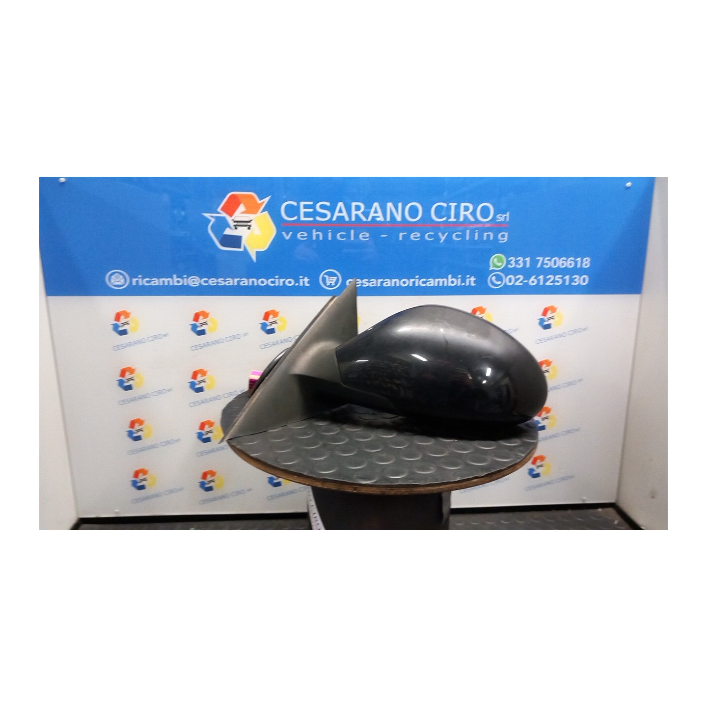 RETROVISORE EST. REGOLAZ. ELETTR. ORIENTABILE SX. 040 SEAT IBIZA (6L) (12/01-08/09) BXW 6L1857507AB9B9