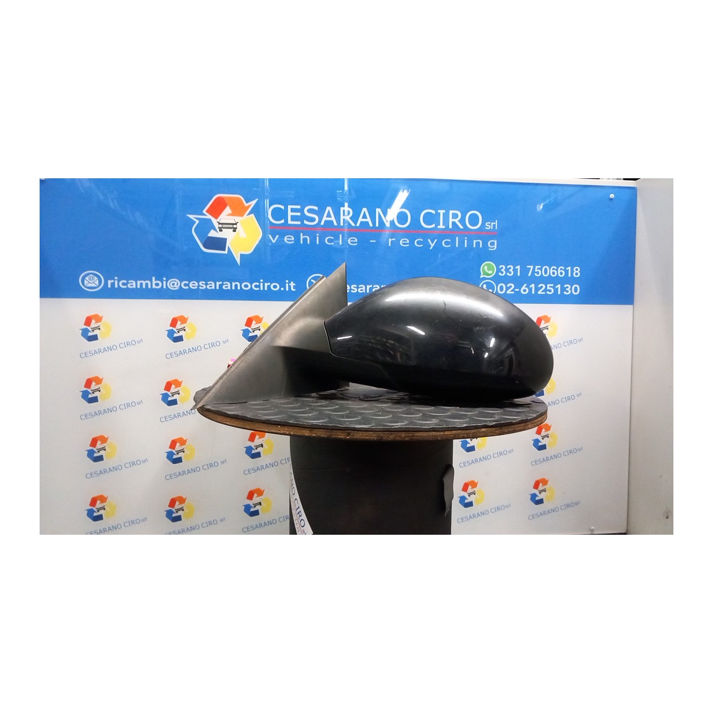 RETROVISORE EST. REGOLAZ. ELETTR. ORIENTABILE SX. 040 SEAT IBIZA (6L) (12/01-08/09) BXW 6L1857507AB9B9