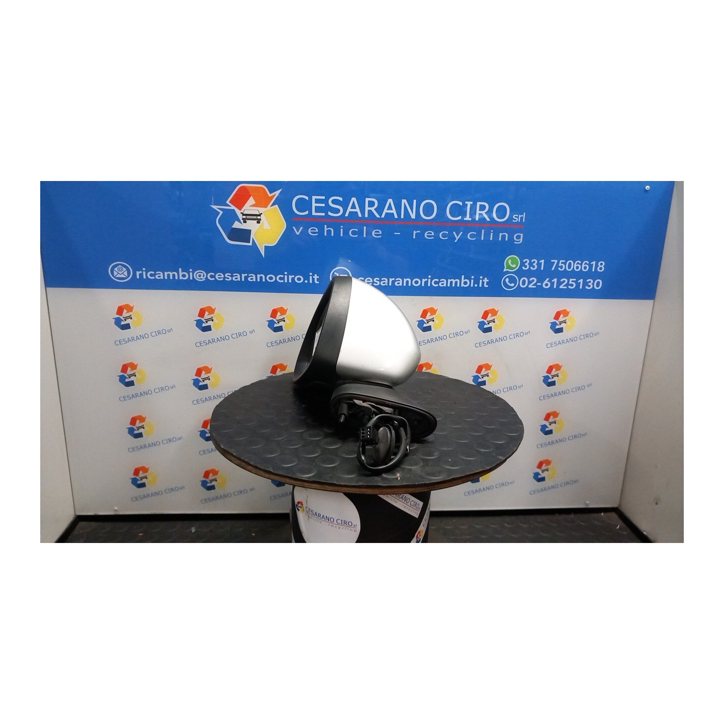 RETROVISORE EST. REGOLAZ. ELETTR. SX. 046 OPEL CORSA (S07) (07/06-02/11) Z12XEP 13187615