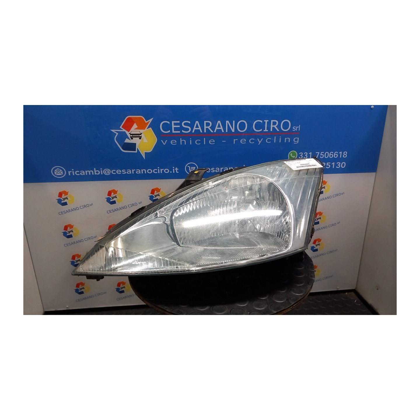 PROIETTORE C/REGOLAZ. MANUALE FARI SX. 057 FORD FOCUS (CAK) (10/98-03/02) FYDA 1152091
