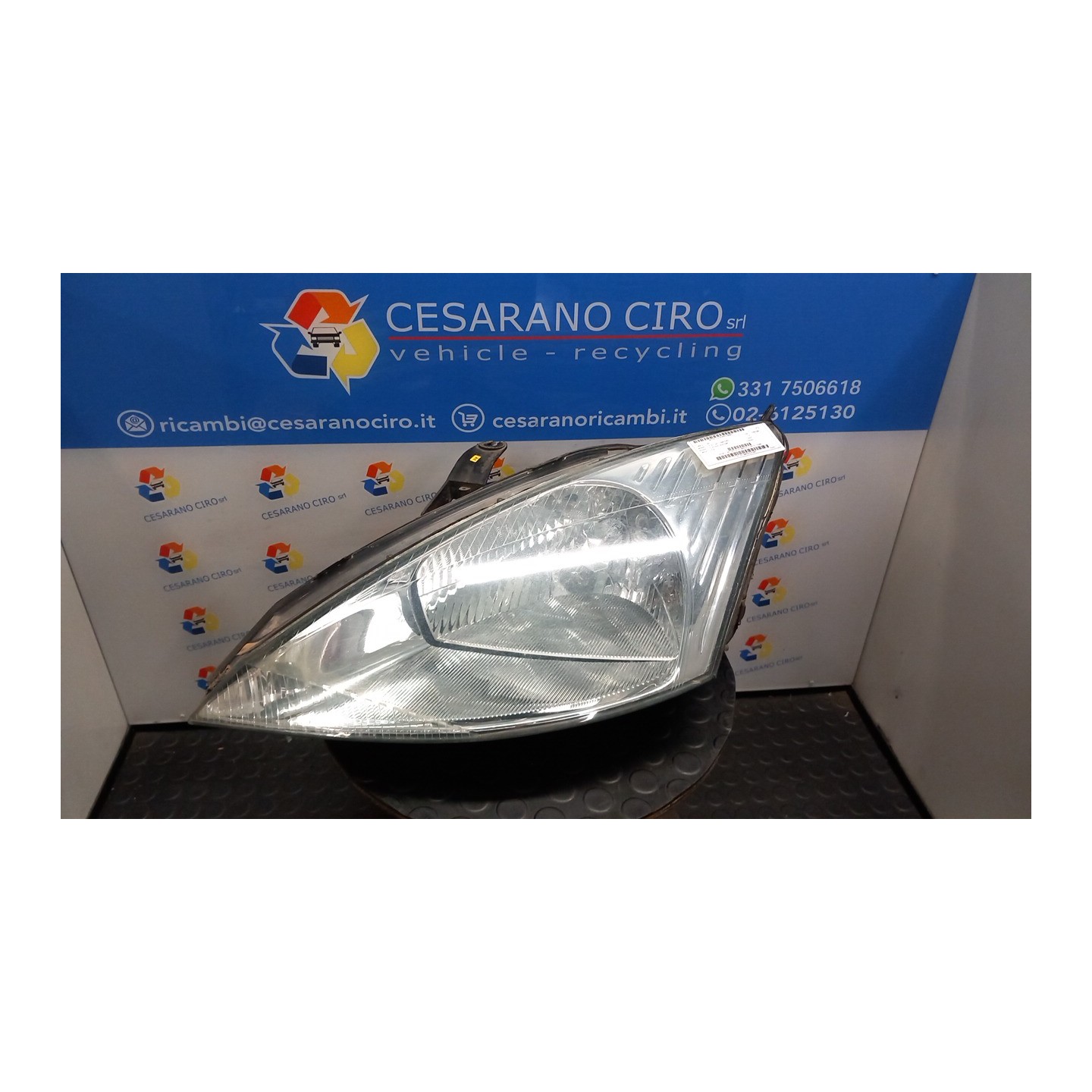 PROIETTORE C/REGOLAZ. MANUALE FARI SX. 057 FORD FOCUS (CAK) (10/98-03/02) FYDA 1152091