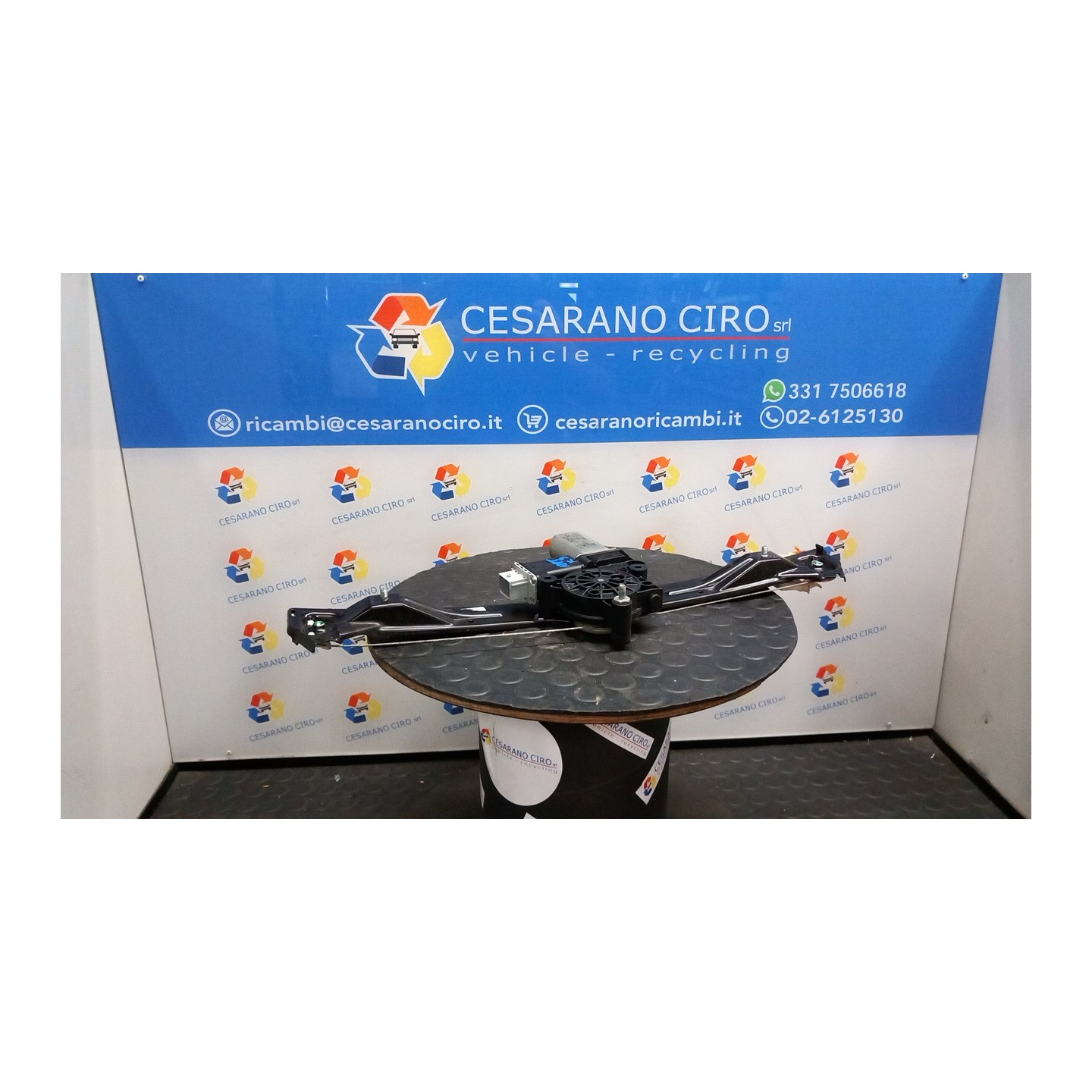 ALZACRISTALLO ELETTR. PORTA ANT. C/MOTORINO SX. 063 FIAT BRAVO (3L) (01/07-03/10) 198A4000 51827394