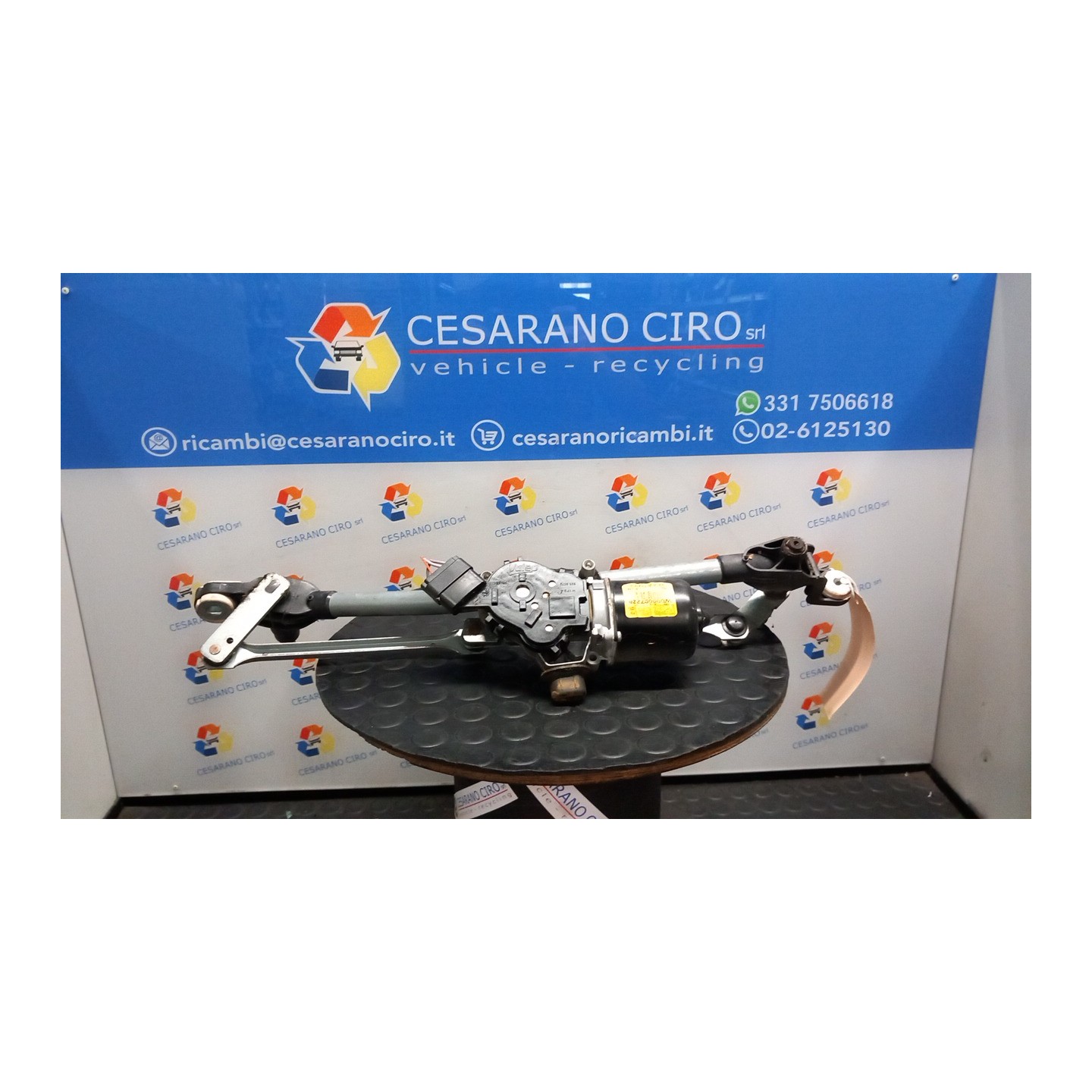 MECCANISMO TERGIPARABREZZA CON MOTORINO 108 RENAULT MEGANE 3A SERIE (02/12-09/14) K9KJ8 288000001R