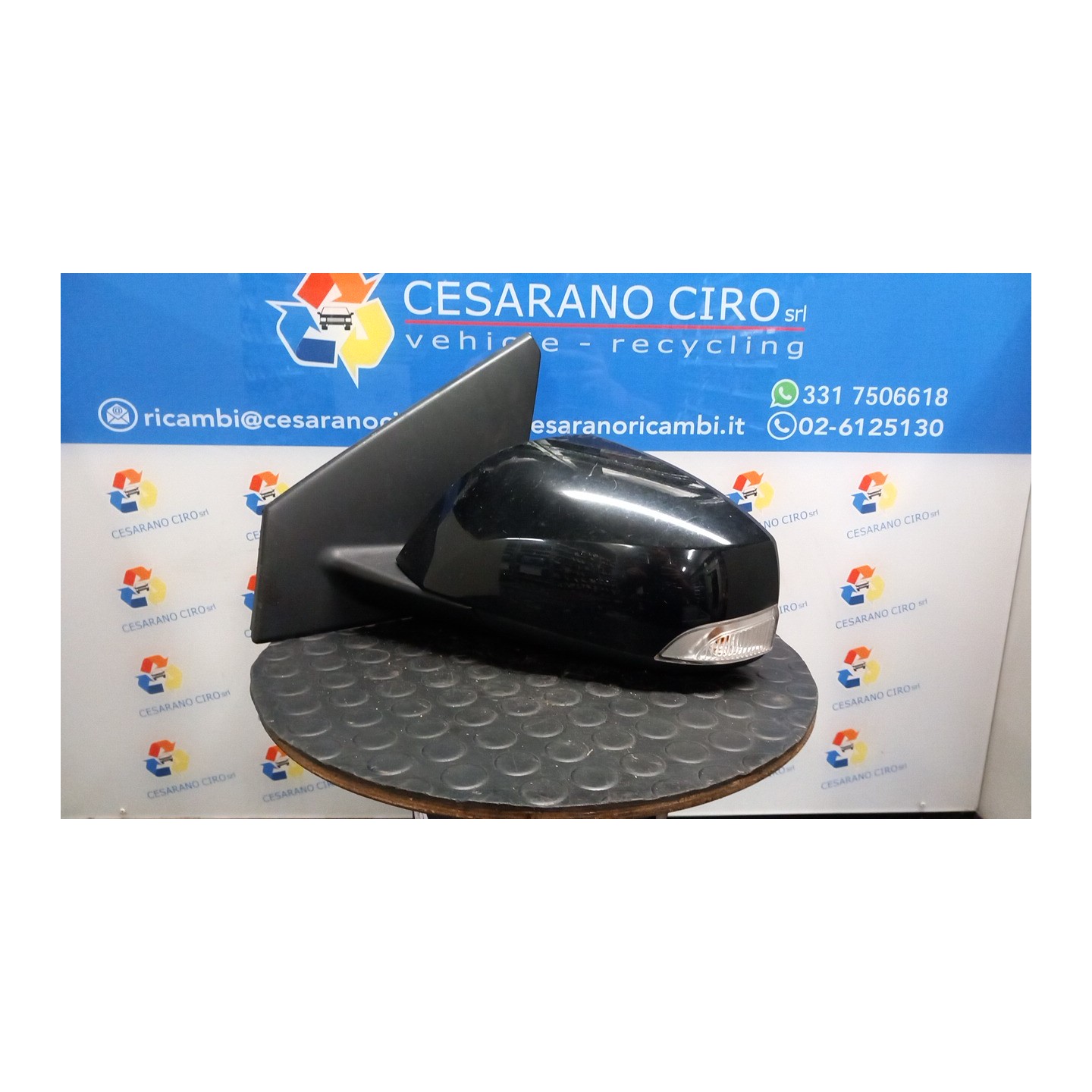 RETROVISORE EST. REGOLAZ. ELETTR. RETR. EST. 01; RETR. EST. 02 SX. 110 RENAULT MEGANE 3A SERIE (02/12-09/14) K9KJ8 963020180R