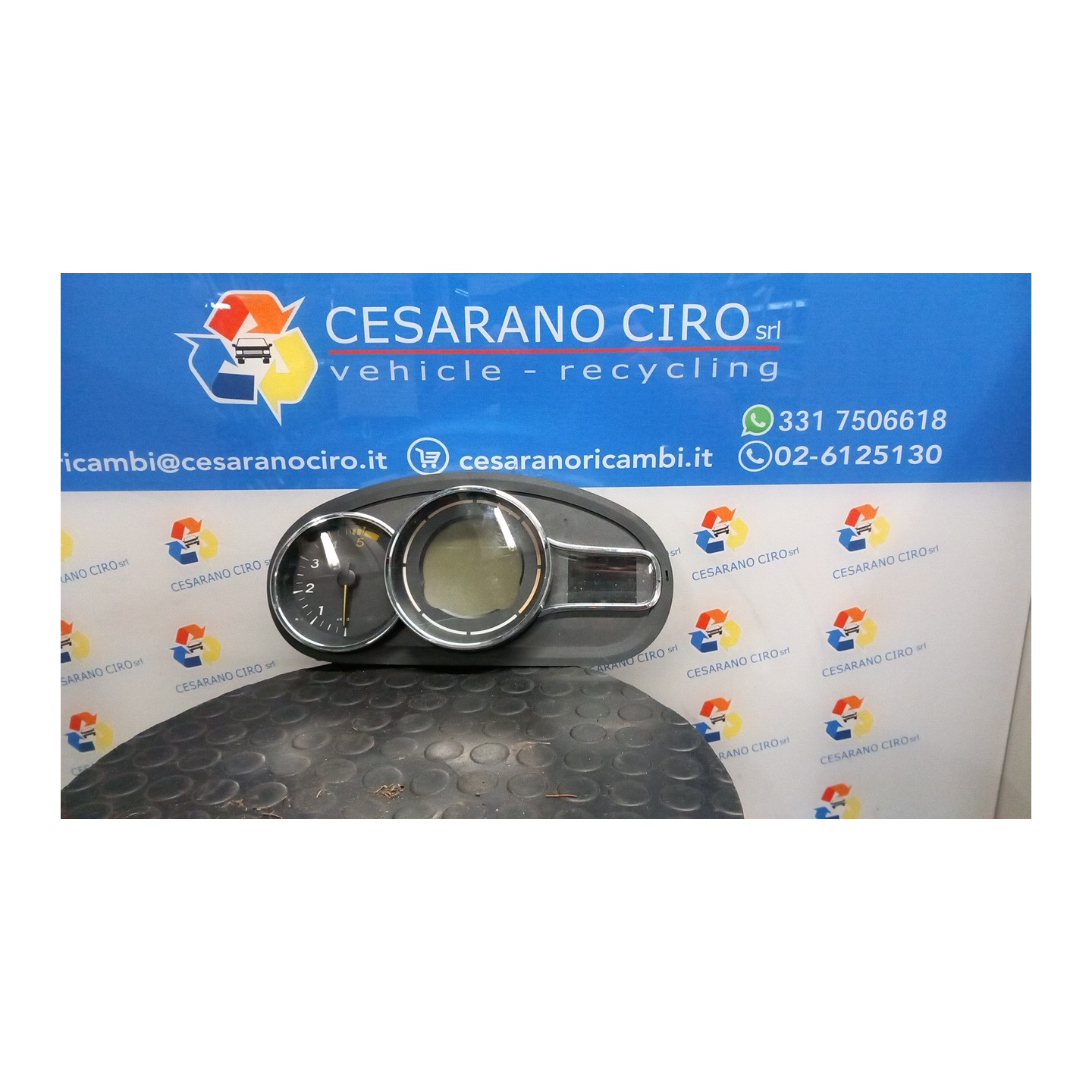 QUADRO STRUMENTI COMPL. 111 RENAULT MEGANE 3A SERIE (02/12-09/14) K9KJ8 248105905R