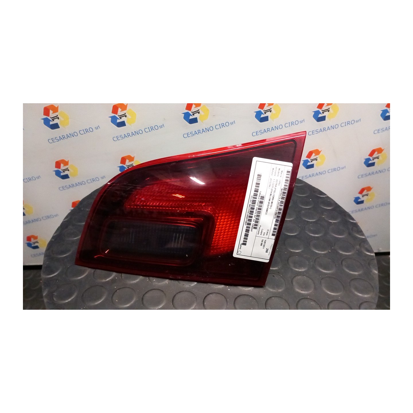 FANALE POST. PARTE INT. DX. 115 OPEL ASTRA (P10) (10/09-06/18) A17DTR 13282247