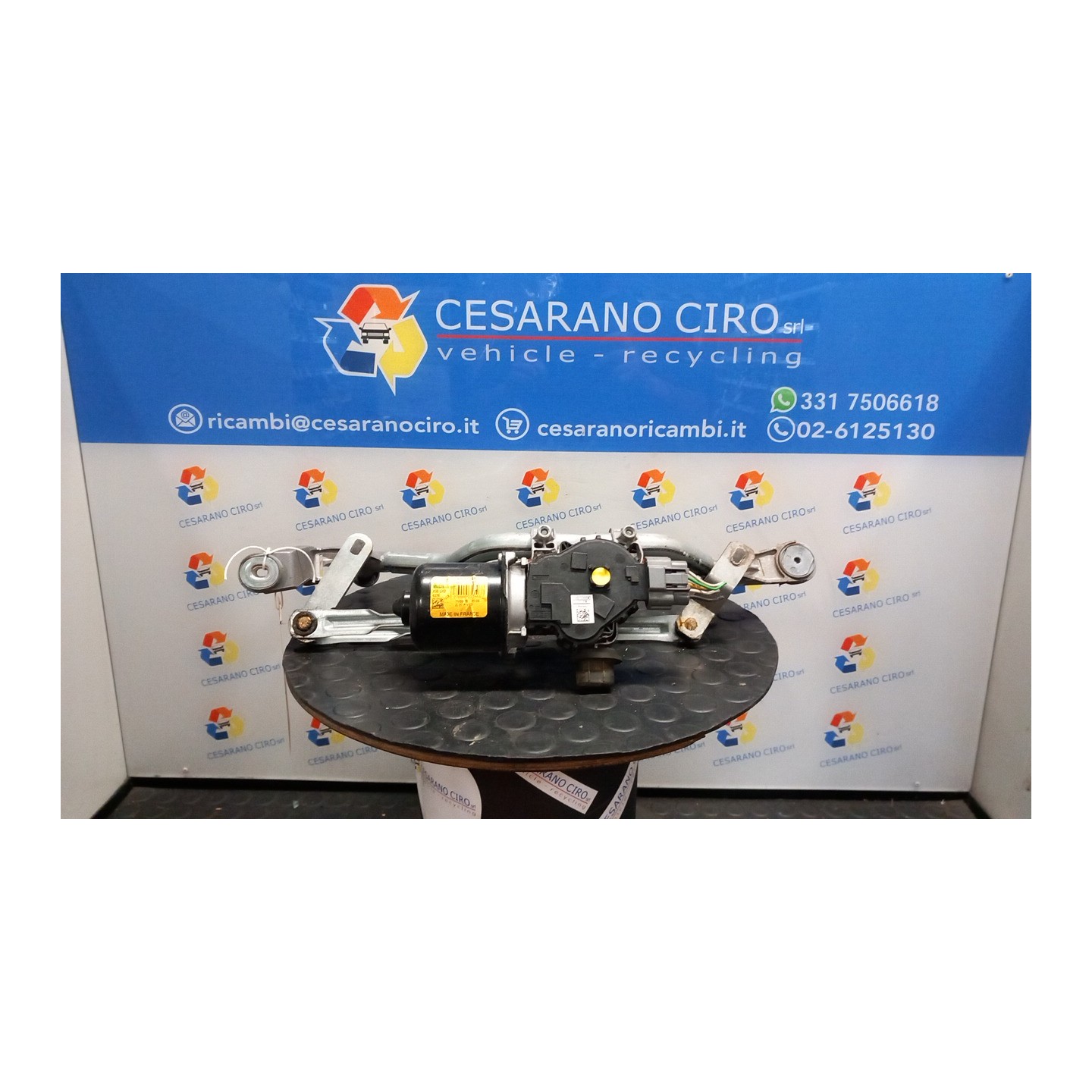 MECCANISMO TERGIPARABREZZA 029 RENAULT CLIO 4A SERIE (06/16-12/2019) K9KE6 288004542R