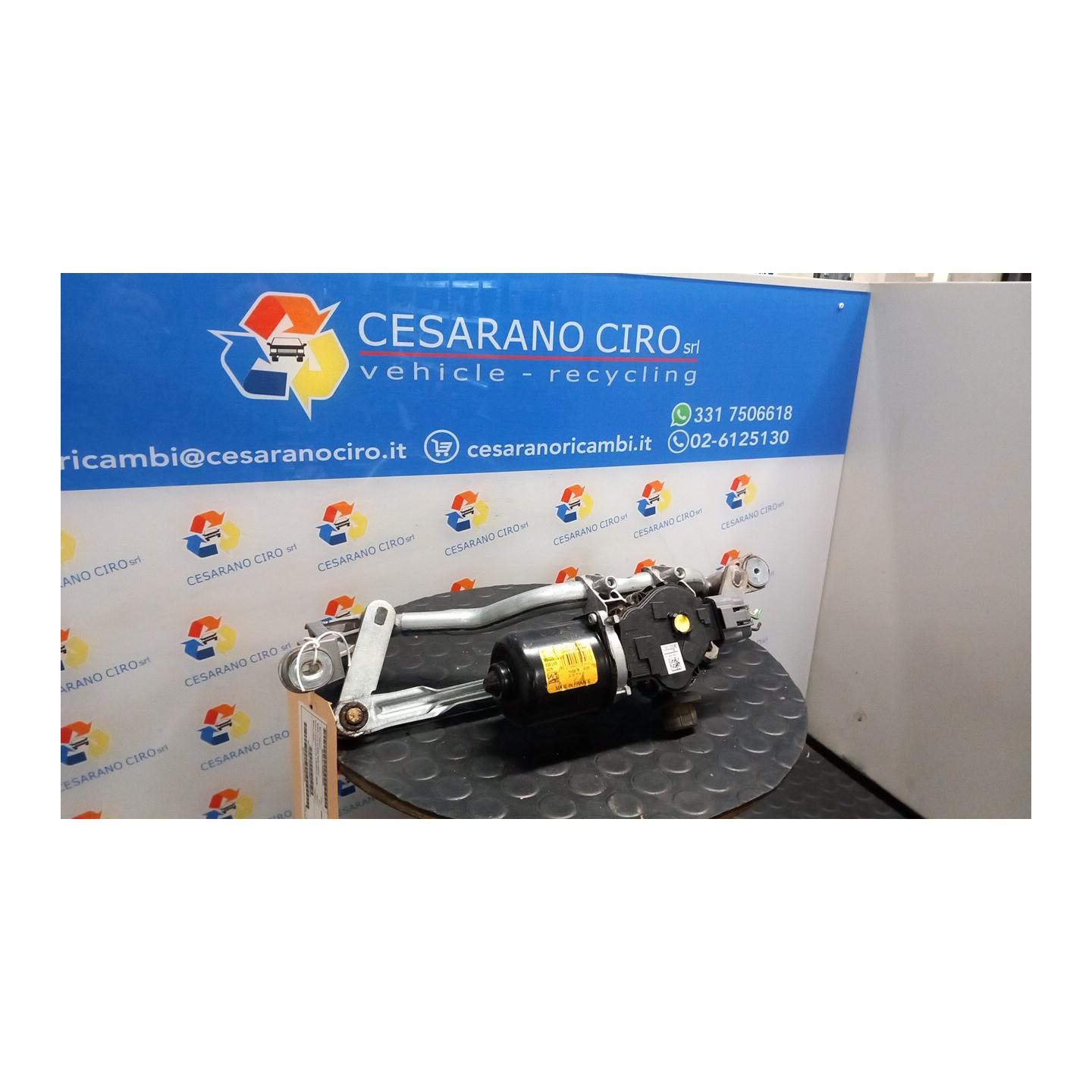 MECCANISMO TERGIPARABREZZA 029 RENAULT CLIO 4A SERIE (06/16-12/2019) K9KE6 288004542R