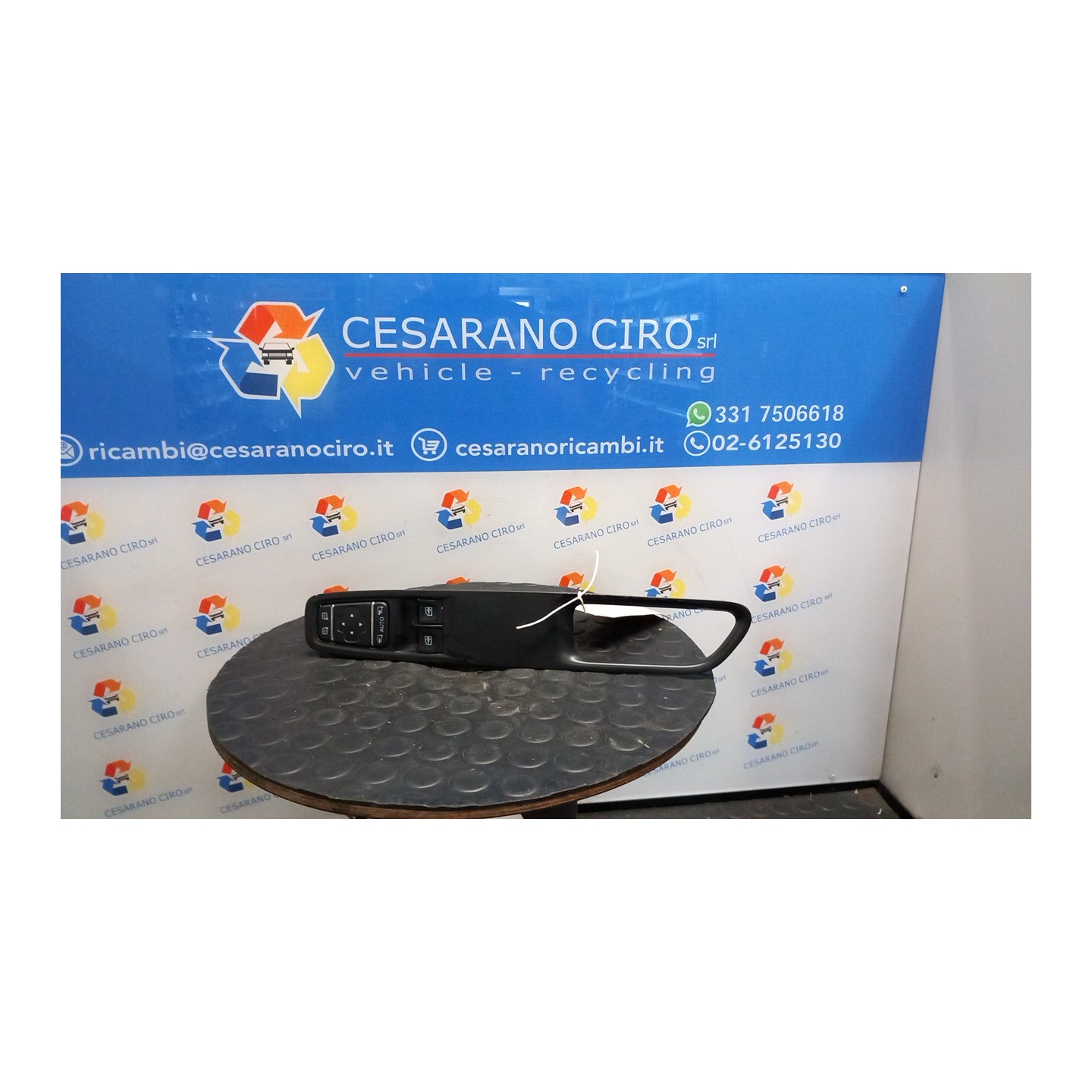 BLOCCO COMANDI ALZACRISTALLI 036 RENAULT CLIO 4A SERIE (06/16-12/2019) K9KE6 254118044R