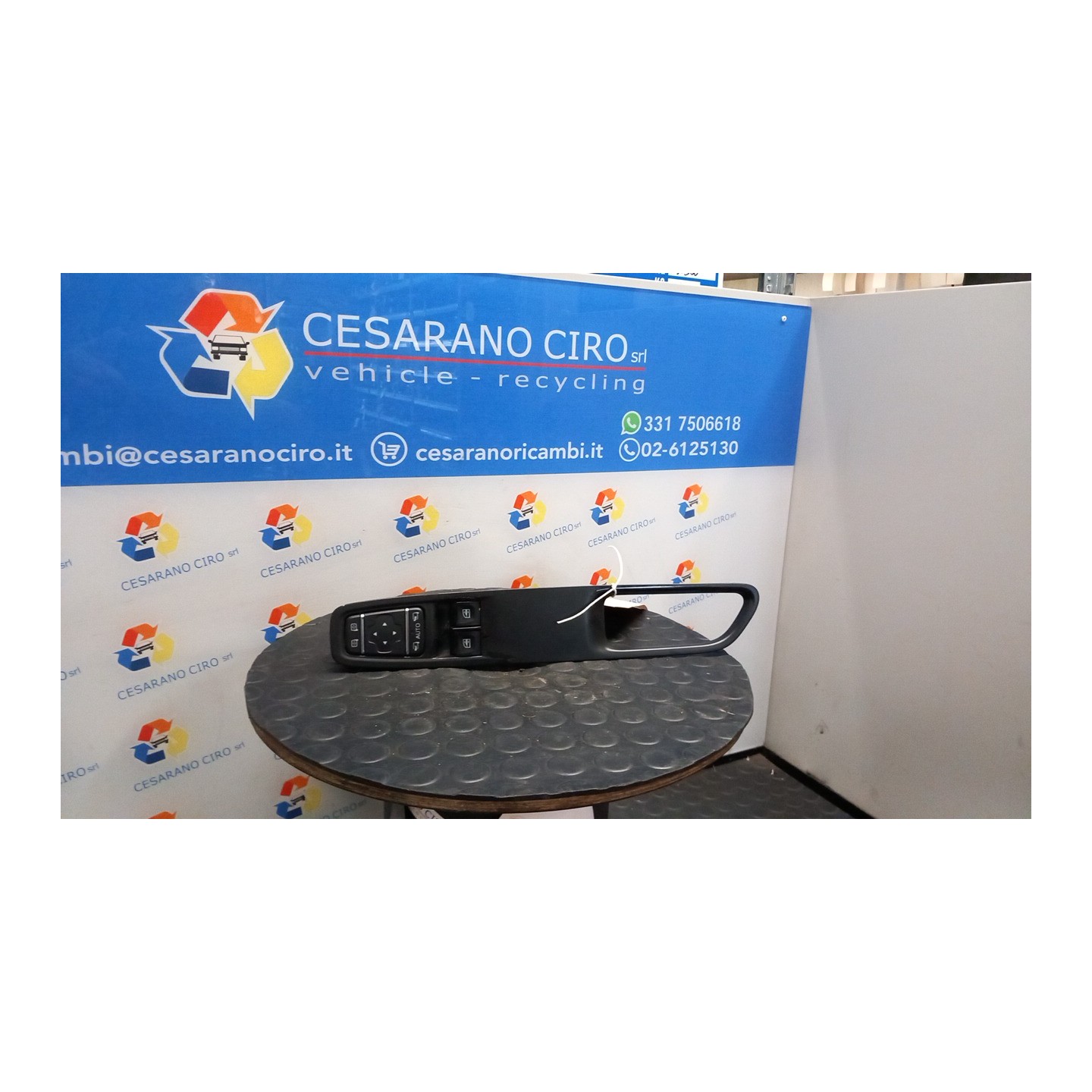 BLOCCO COMANDI ALZACRISTALLI 036 RENAULT CLIO 4A SERIE (06/16-12/2019) K9KE6 254118044R