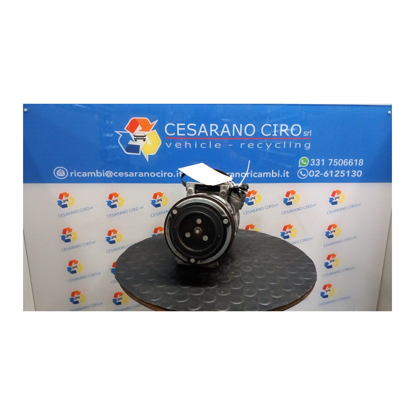 COMPRESSORE A/C 069 NISSAN QASHQAI (J10E/JJ10E) (09/10-) HR16 92600BB00A