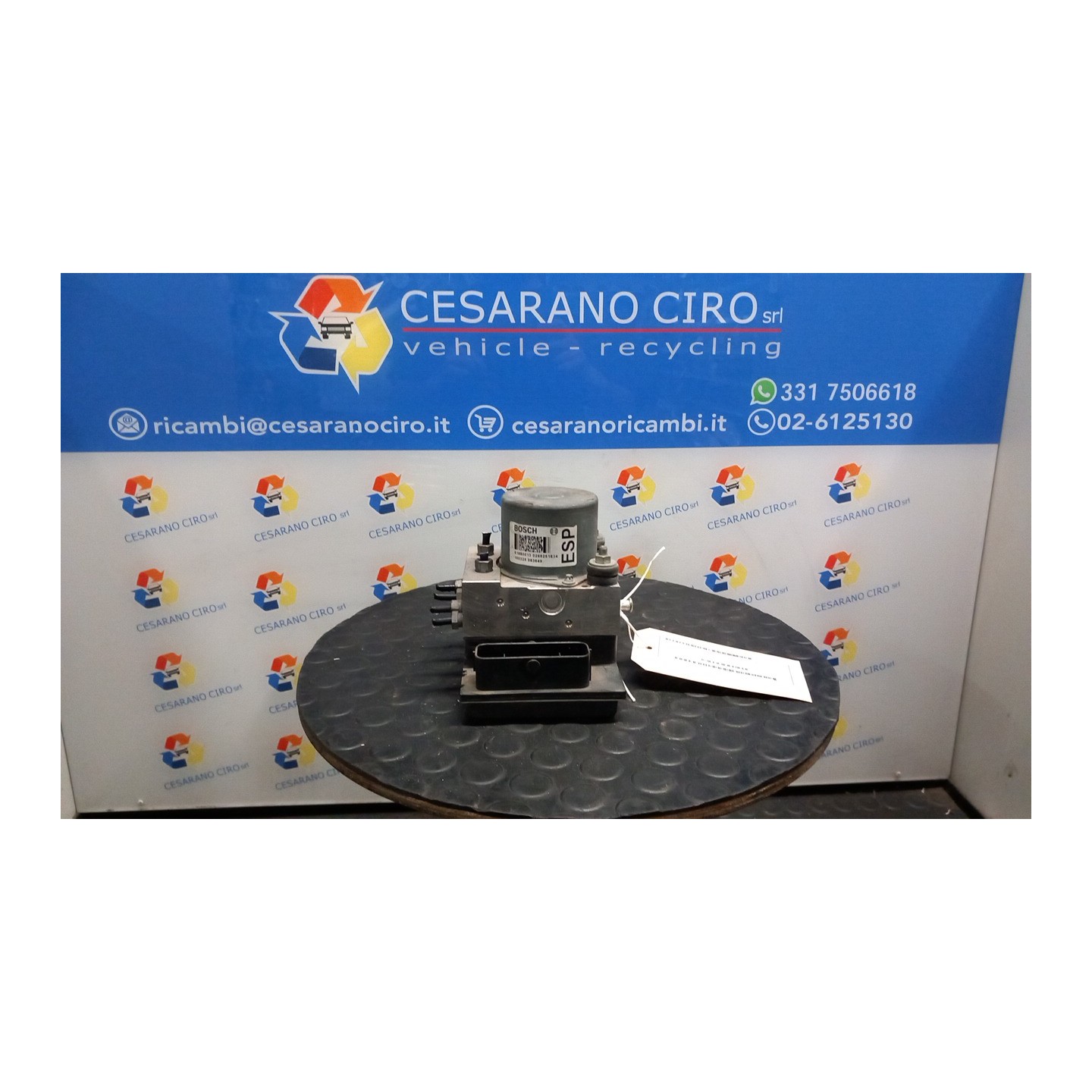 AGGREGATO ABS C/ABS 036 FIAT PUNTO EVO (3J) (08/09-07/13) 350A1000 71771141