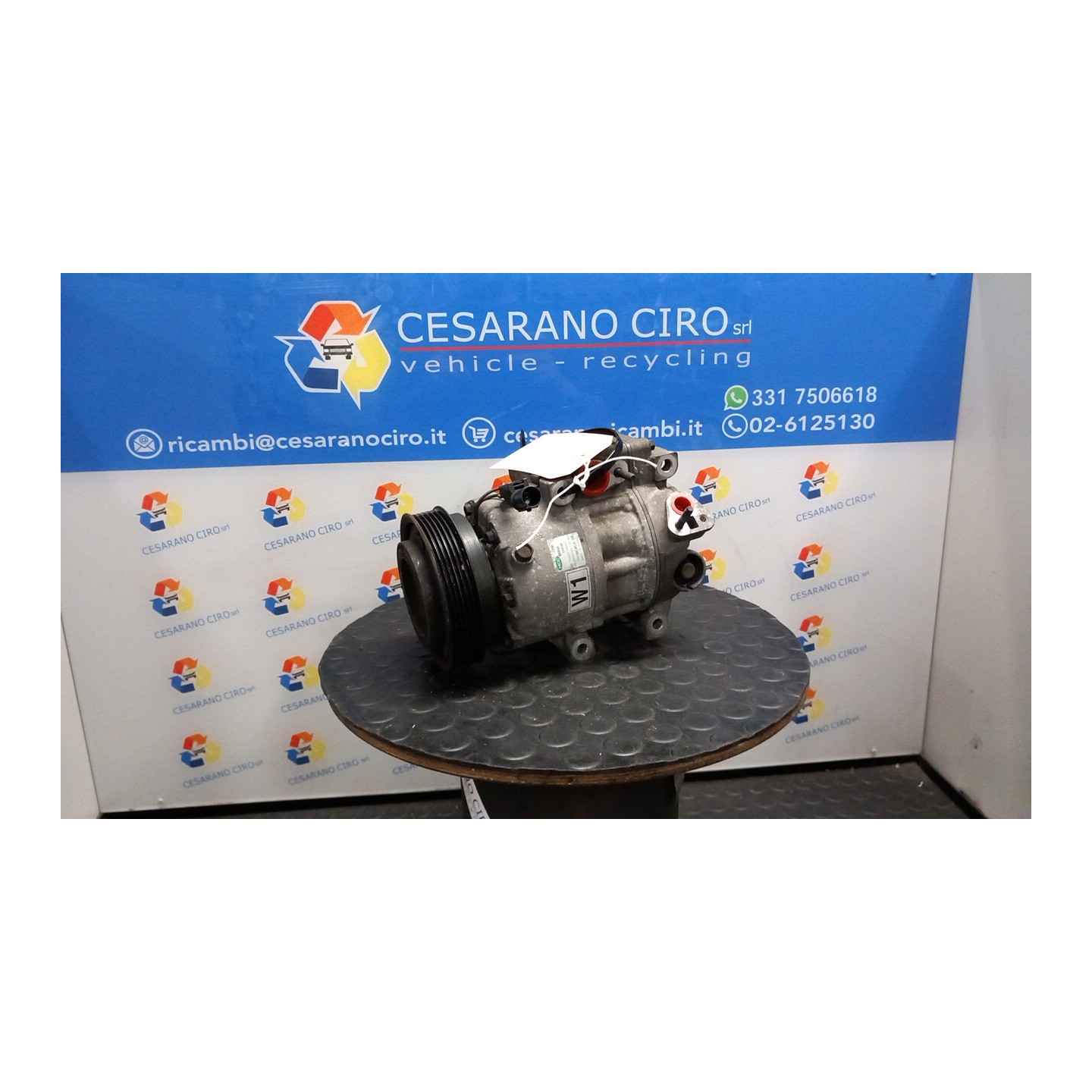 COMPRESSORE A/C 108 HYUNDAI I30 (07/07-) D4FB 9770117611