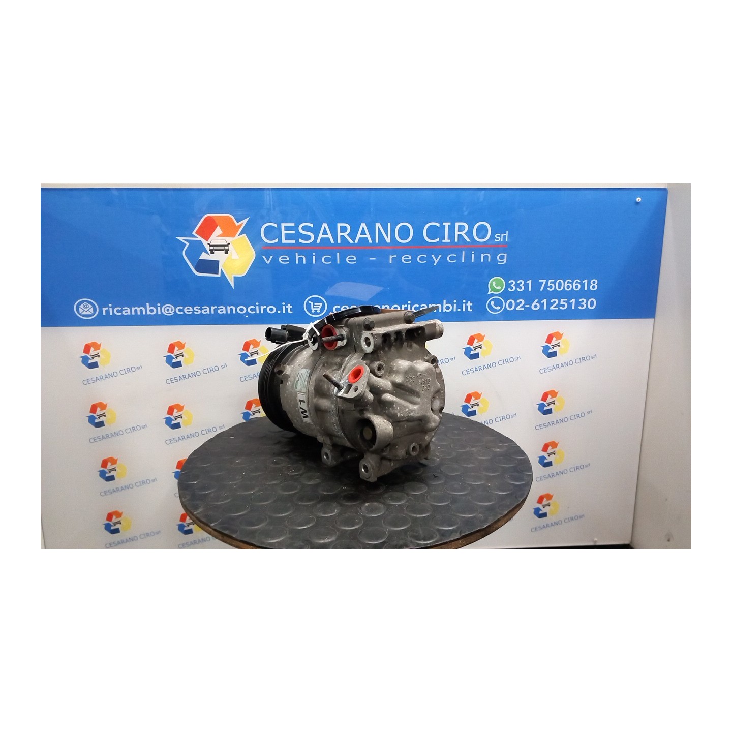 COMPRESSORE A/C 108 HYUNDAI I30 (07/07-) D4FB 9770117611