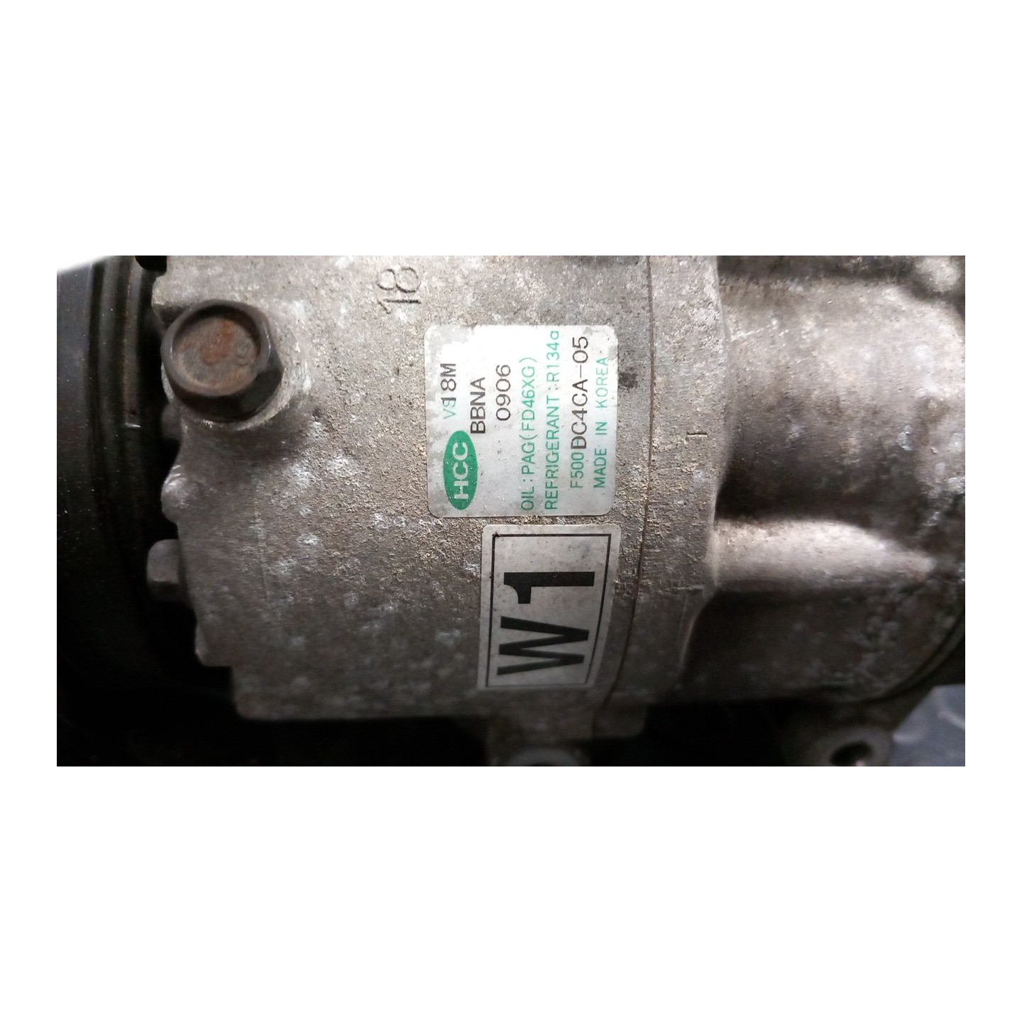 COMPRESSORE A/C 108 HYUNDAI I30 (07/07-) D4FB 9770117611