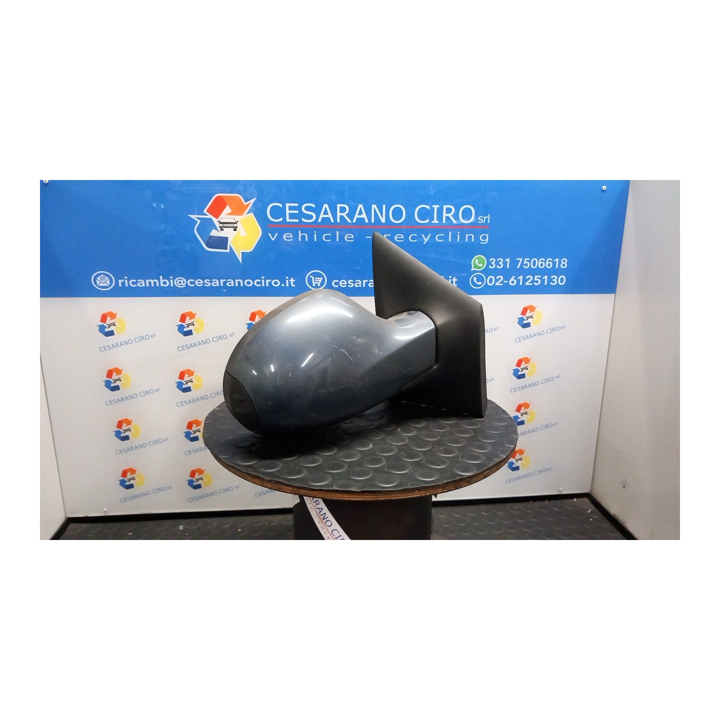 RETROVISORE EST. REGOLAZ. ELETTR. DX. 109 RENAULT TWINGO 2A SERIE (06/07-02/12) D4FJ7 7701067335