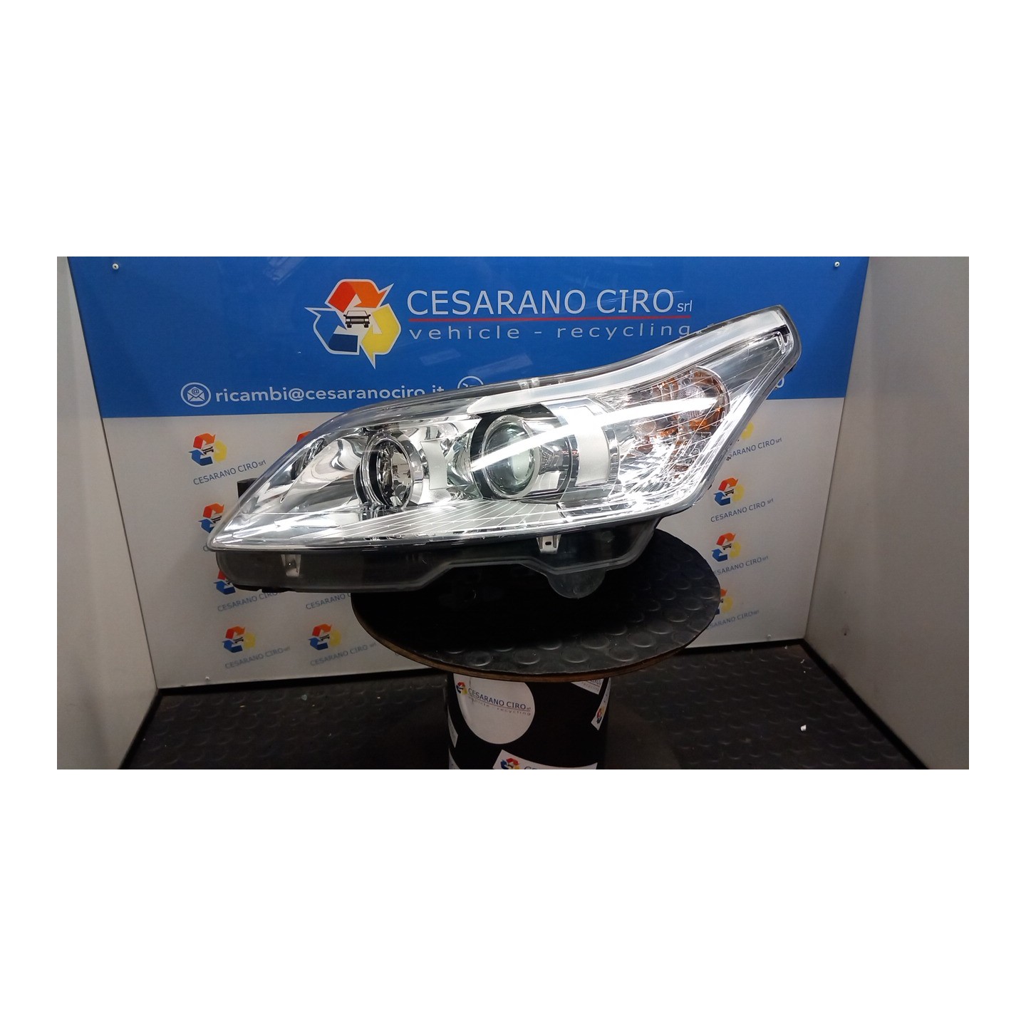 PROIETTORE XENON SX. 123 CITROEN C4 (11/04-10/10) 9HZ 6208L6