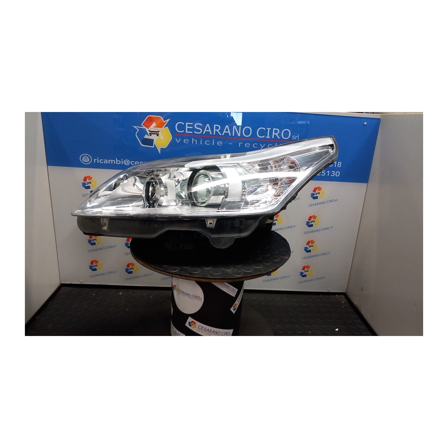 PROIETTORE XENON SX. 123 CITROEN C4 (11/04-10/10) 9HZ 6208L6