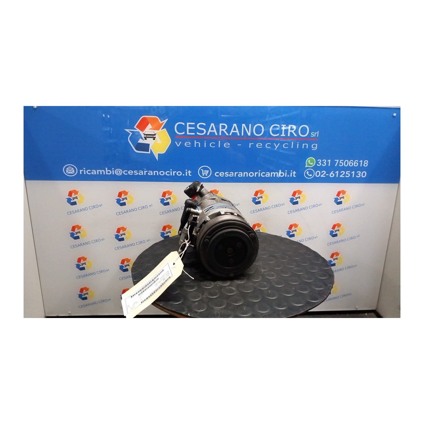 COMPRESSORE A/C 012 BMW SERIE 3 (E46) COUPE (09/01-07/ N42B20A 64526910458