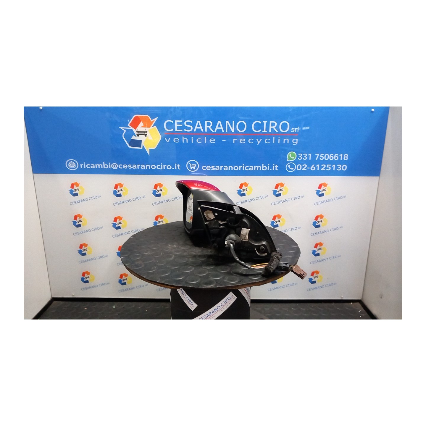 RETROVISORE EST. REGOLAZ. ELETTR. SX. 072 CITROEN C3 2A SERIE (09/05-11/10) 8HZ 8149FJ