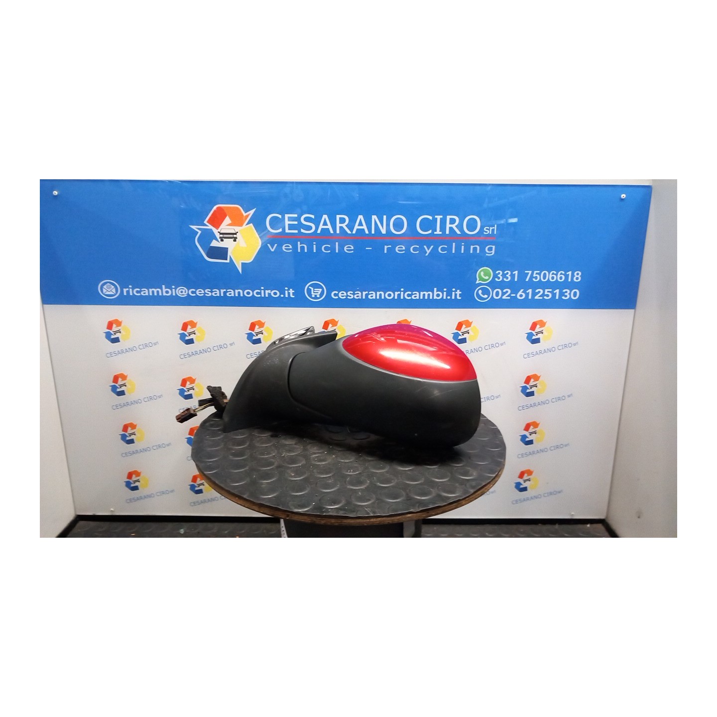 RETROVISORE EST. REGOLAZ. ELETTR. SX. 072 CITROEN C3 2A SERIE (09/05-11/10) 8HZ 8149FJ