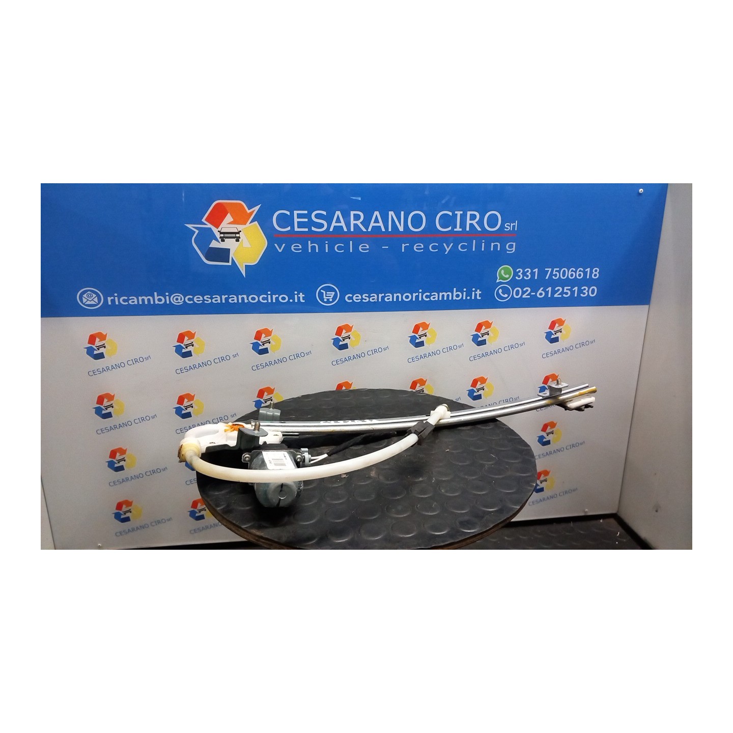 ALZACRISTALLO ELETTR. PORTA POST. SX 064 RENAULT LAGUNA 3A SERIE (03/05-09/07) G9TE7 NB0074019059021SX