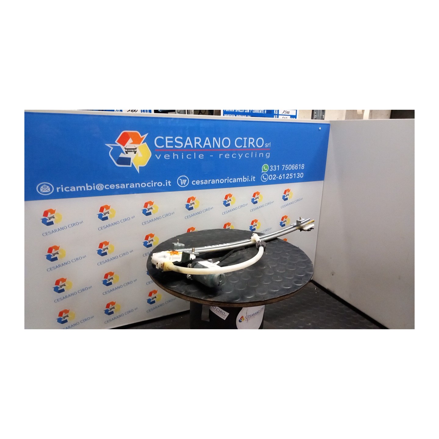 ALZACRISTALLO ELETTR. PORTA POST. SX 064 RENAULT LAGUNA 3A SERIE (03/05-09/07) G9TE7 NB0074019059021SX