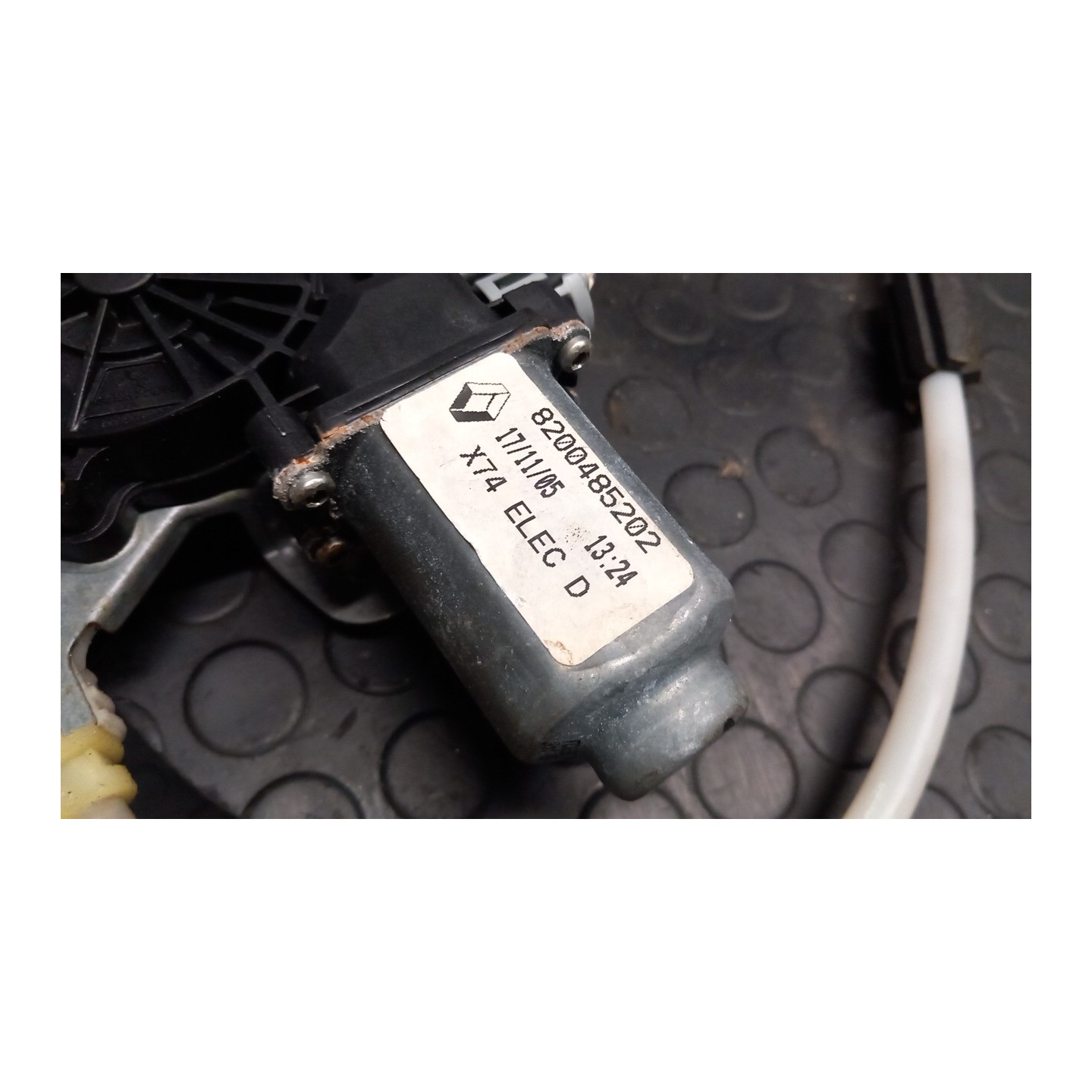 ALZACRISTALLO ELETTR. PORTA POST. DX 065 RENAULT LAGUNA 3A SERIE (03/05-09/07) G9TE7 NB0074019059021DX
