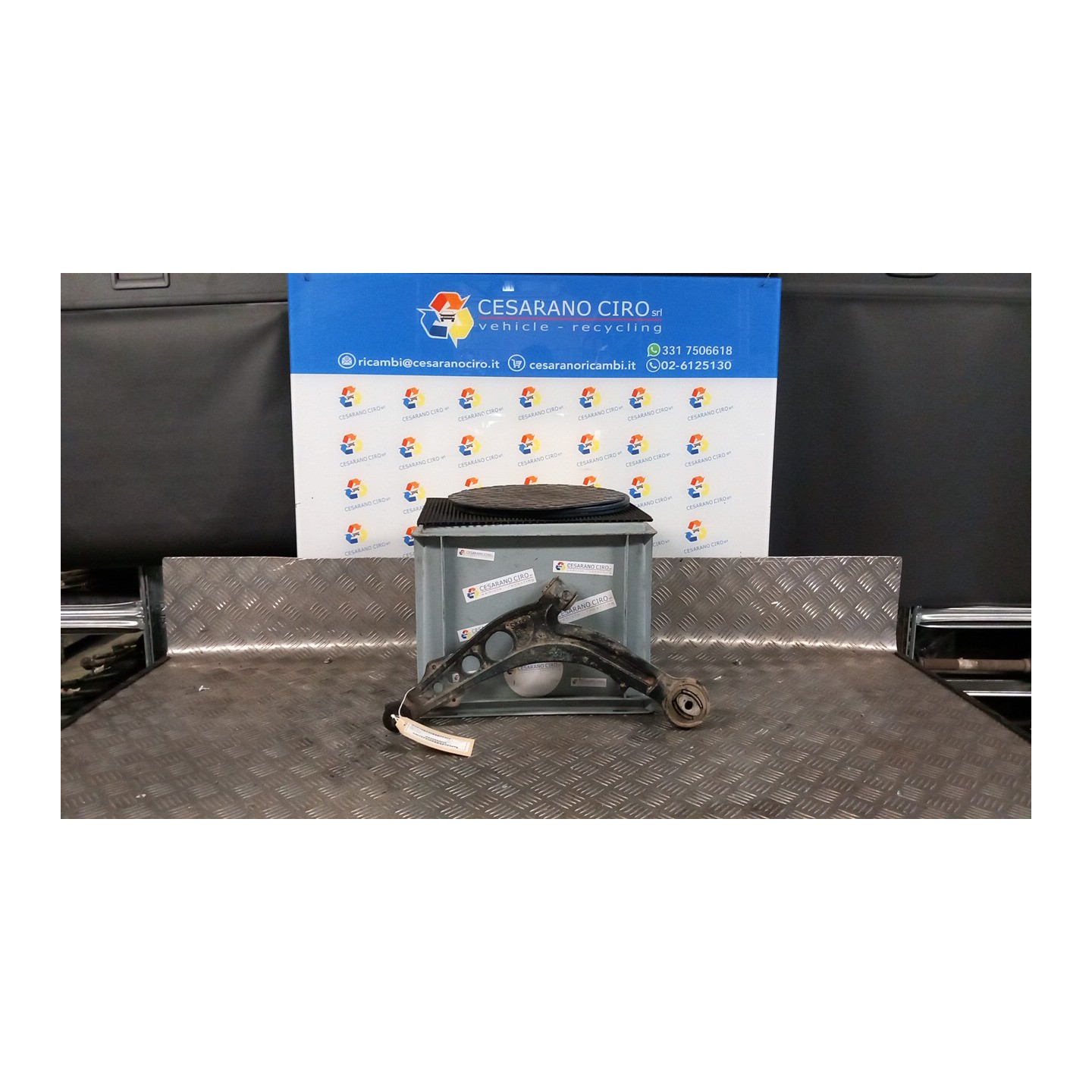 BRACCIO OSCILLANTE SOSP. ANT. SX. 019 FIAT PUNTO CLASSIC (2U) (01/07-12/1 188A4000 51842192