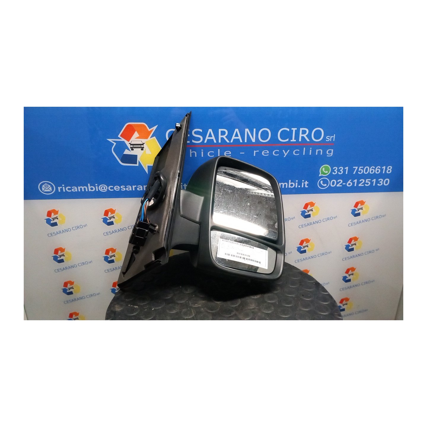 RETROVISORE EST. REGOLAZ. ELETTR. DX. 075 CITROEN JUMPY COMBI 3A SERIE (03/12-05 9H07 8153K7