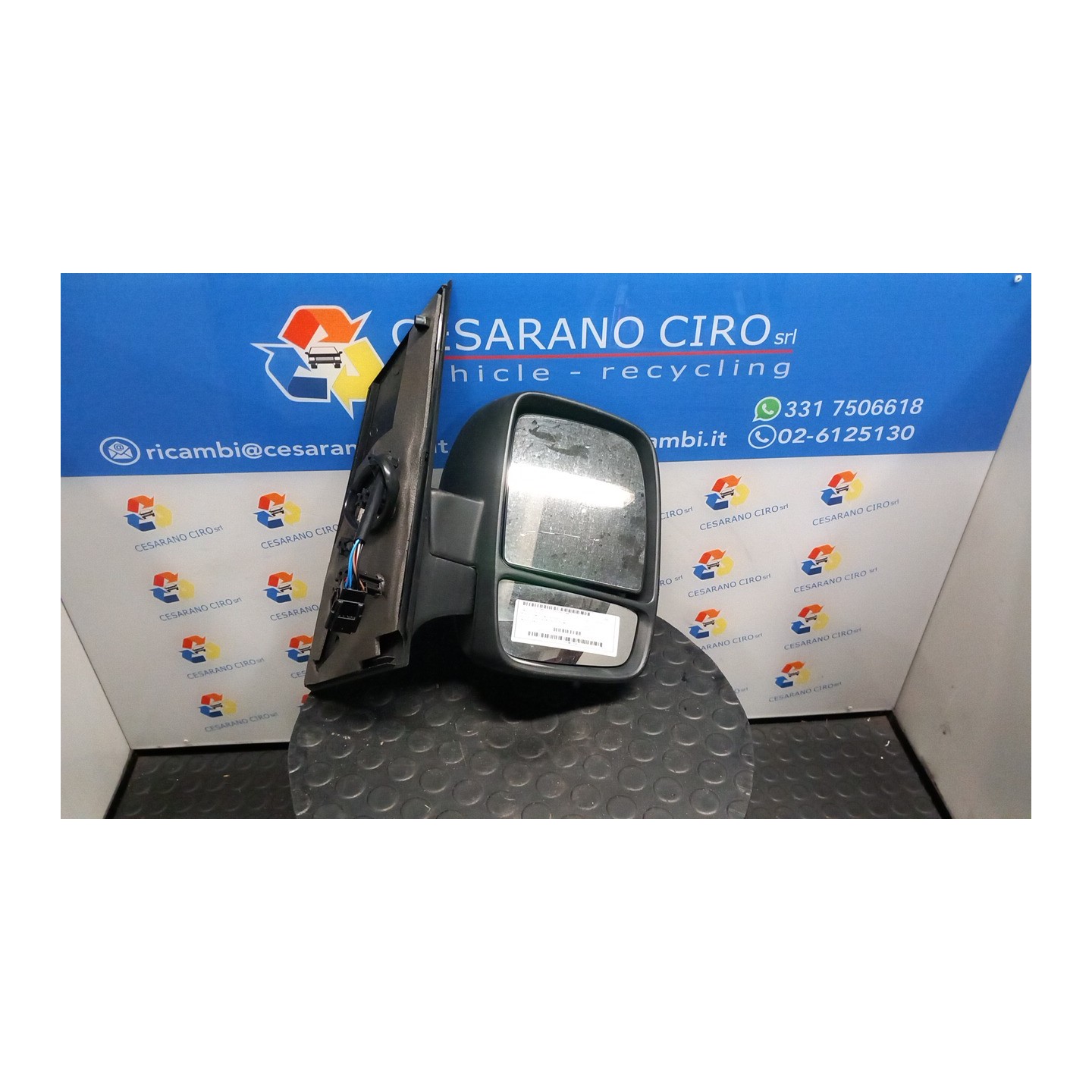 RETROVISORE EST. REGOLAZ. ELETTR. DX. 075 CITROEN JUMPY COMBI 3A SERIE (03/12-05 9H07 8153K7
