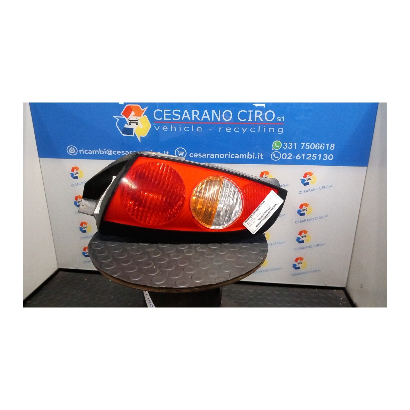 FANALE POST. 01- SX. 112 HYUNDAI ATOS PRIME (12/99-09/03) G4HCE 9240106010