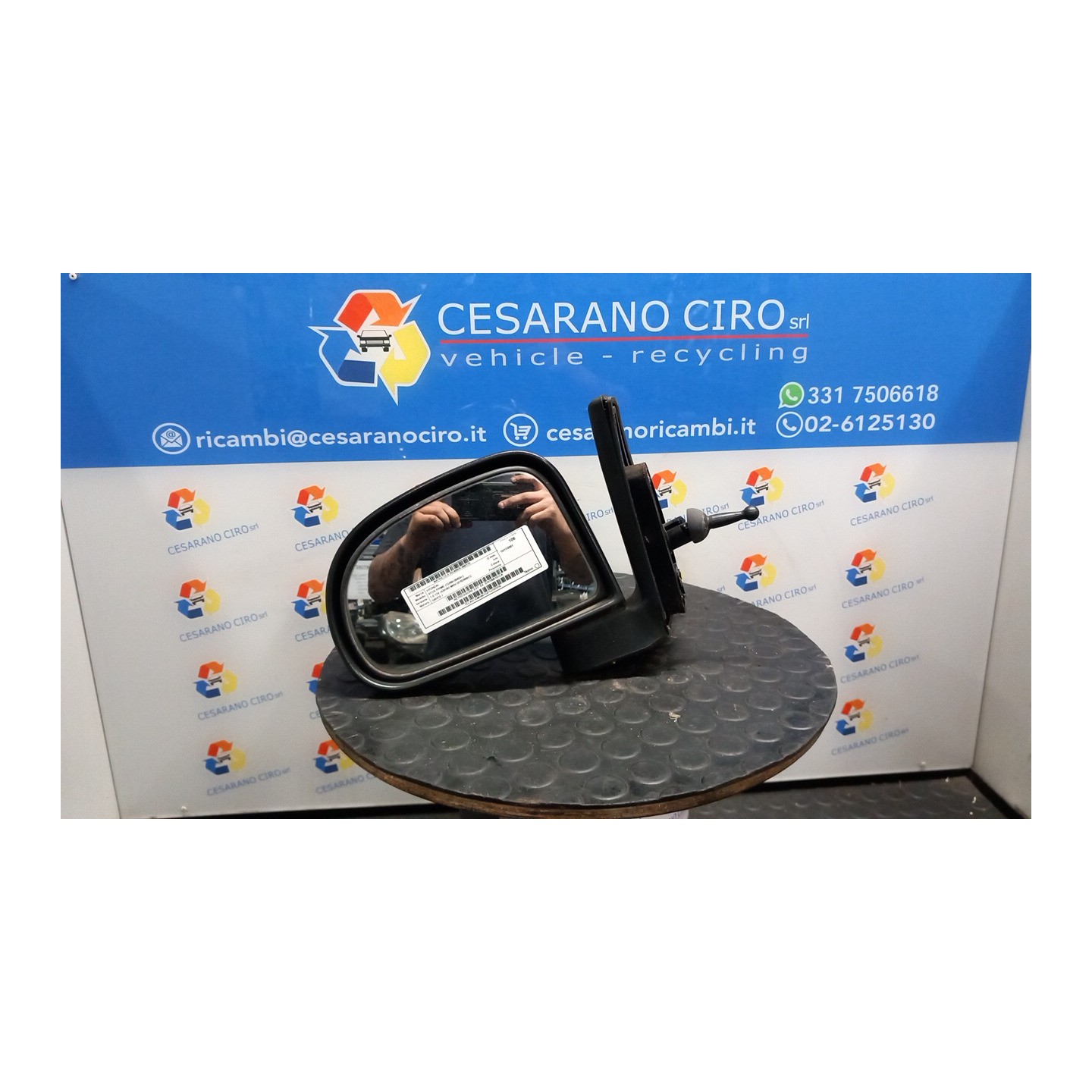 RETROVISORE EST. SX. 118 HYUNDAI ATOS PRIME (12/99-09/03) G4HCE 8761006101CA