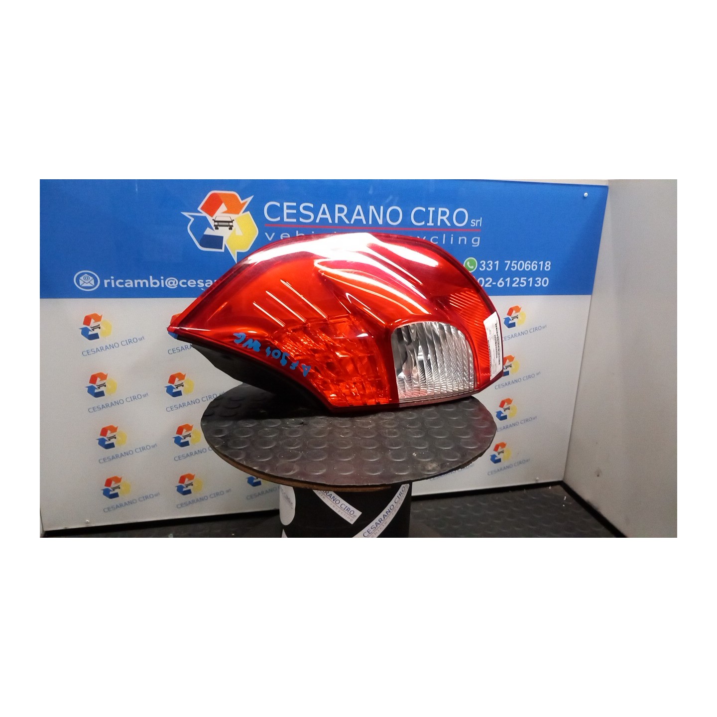 FANALE POST. DX. 132 RENAULT SCENIC 2A SERIE (06/03-08/09) K4M97 8200474327