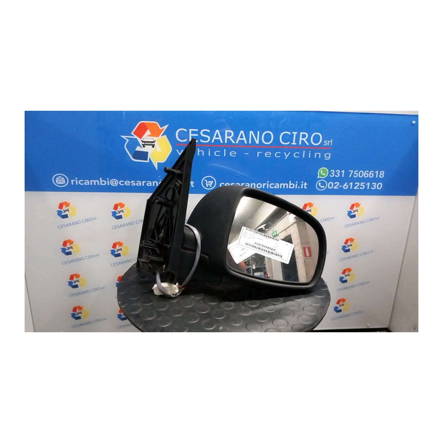 RETROVISORE EST. REGOLAZ. ELETTR. ACENTA DX. 134 NISSAN NOTE (E11E) (02/06-09/13) HR16 963019U126