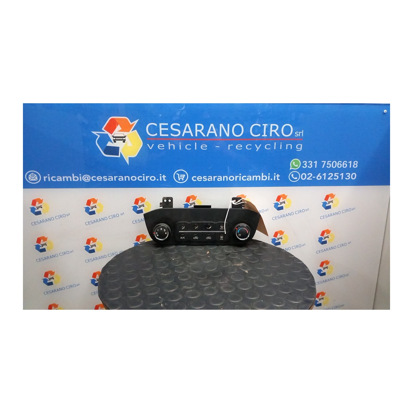 BLOCCO COMANDO CLIMATIZZAZIONE 166 KIA SPORTAGE 3A SERIE (09/10-06/14 D4FD 972503U001