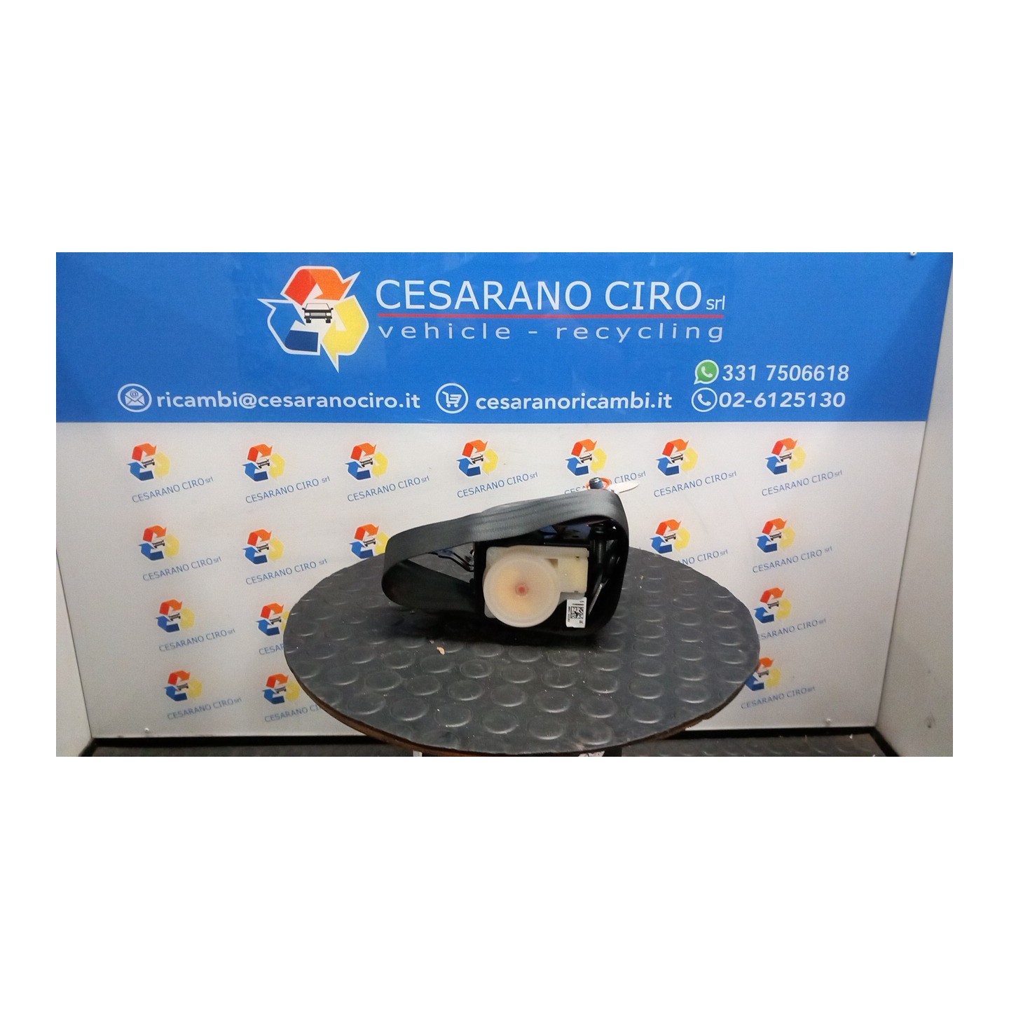 CINTURA DI SICUREZZA ANT. DX. 174 KIA SPORTAGE 3A SERIE (09/10-06/14 D4FD 888203U210ED