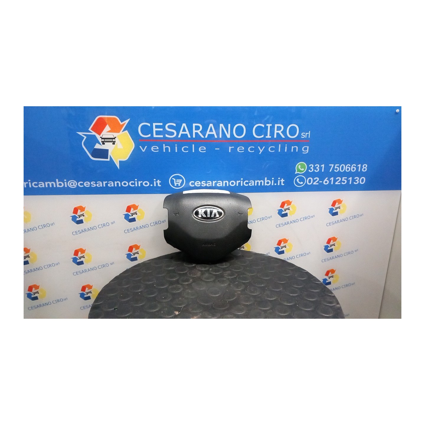 DISPOSITIVO AIRBAG LATO GUIDA 176 KIA SPORTAGE 3A SERIE (09/10-06/14 D4FD 569003U100EQ