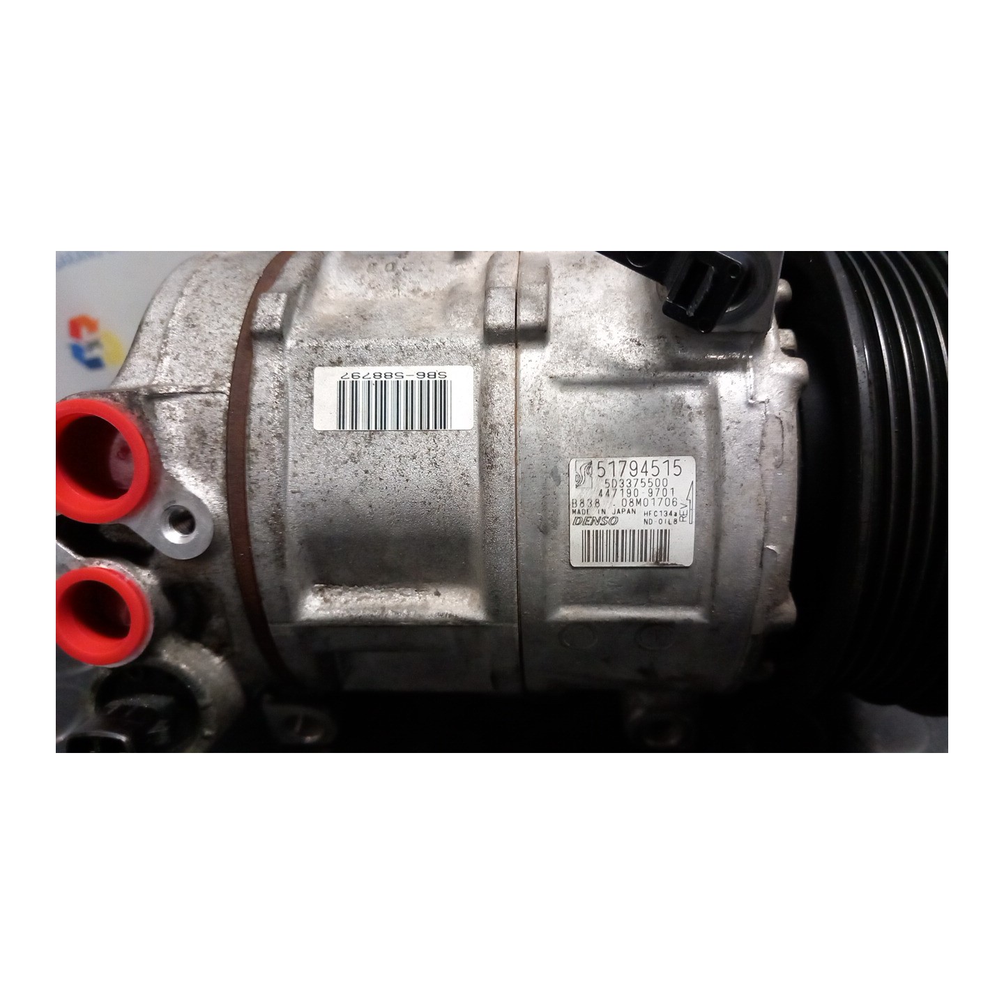 COMPRESSORE A/C 034 ALFA ROMEO MITO (X6) (06/08-06/11) 198A4000 51794515