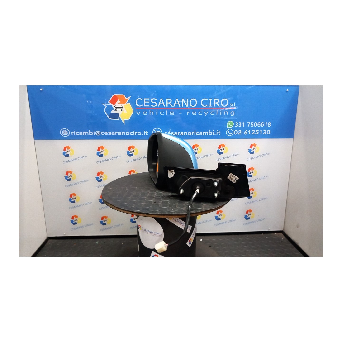 RETROVISORE EST. REGOLAZ. ELETTR. SX. 048 OPEL AGILA (H08) (01/08-) K10B 93193515
