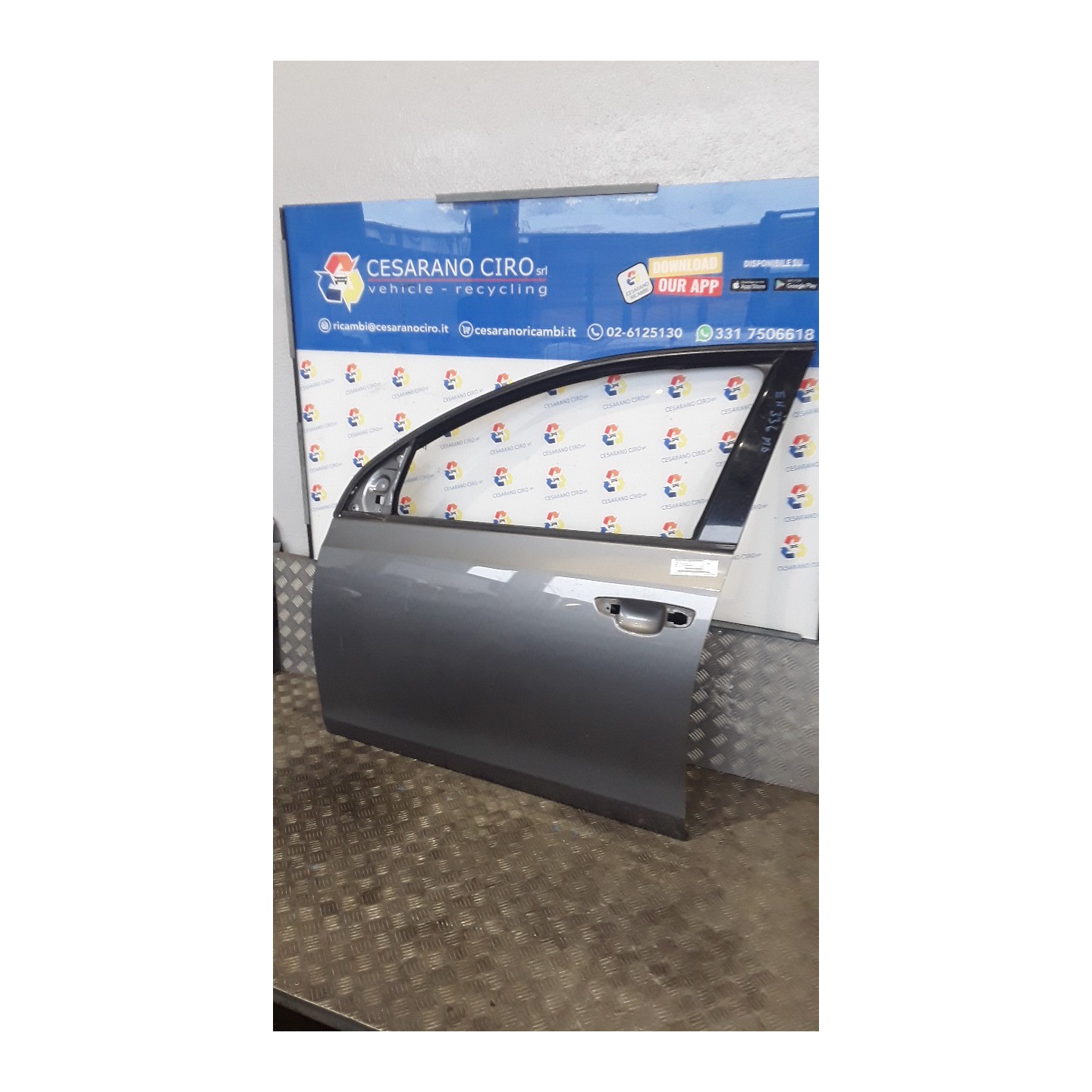 PORTA ANT. SX. 012 VOLKSWAGEN GOLF (5K/AJ) (09/08-) CAX 5K4831055H