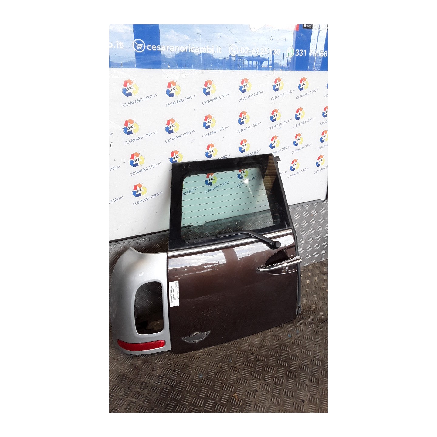 PORTA CARICO POST. A BATTENTE SX. 015 MINI MINI CLUBMAN (R55) (09/07-08/1 N12B16A 41542757715