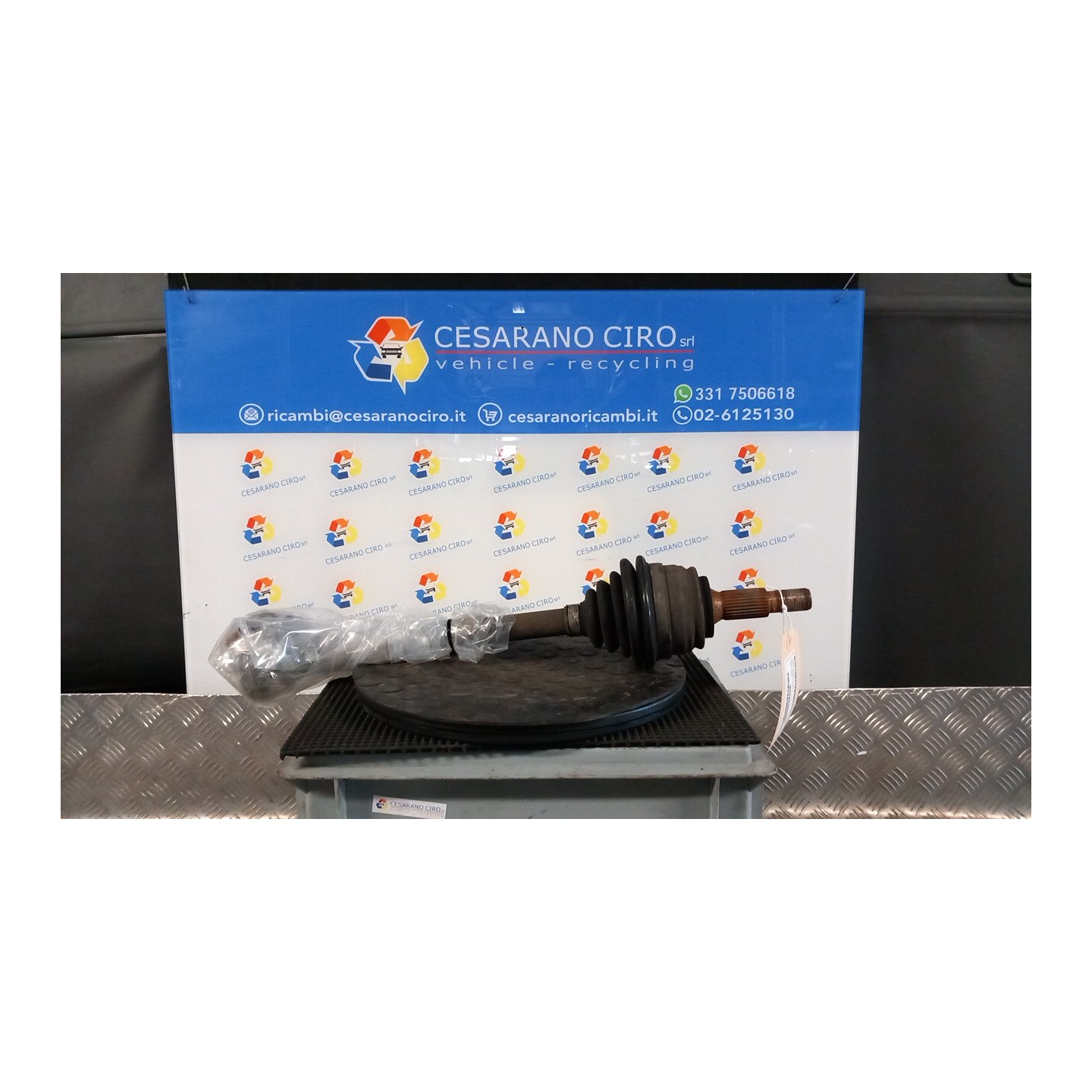 SEMIALBERO ANT. COMPL. P/ATM/ROTAZ. SX. 024 CITROEN GRAND C4 PICASSO (07/13-07/16 BH01 1613306680